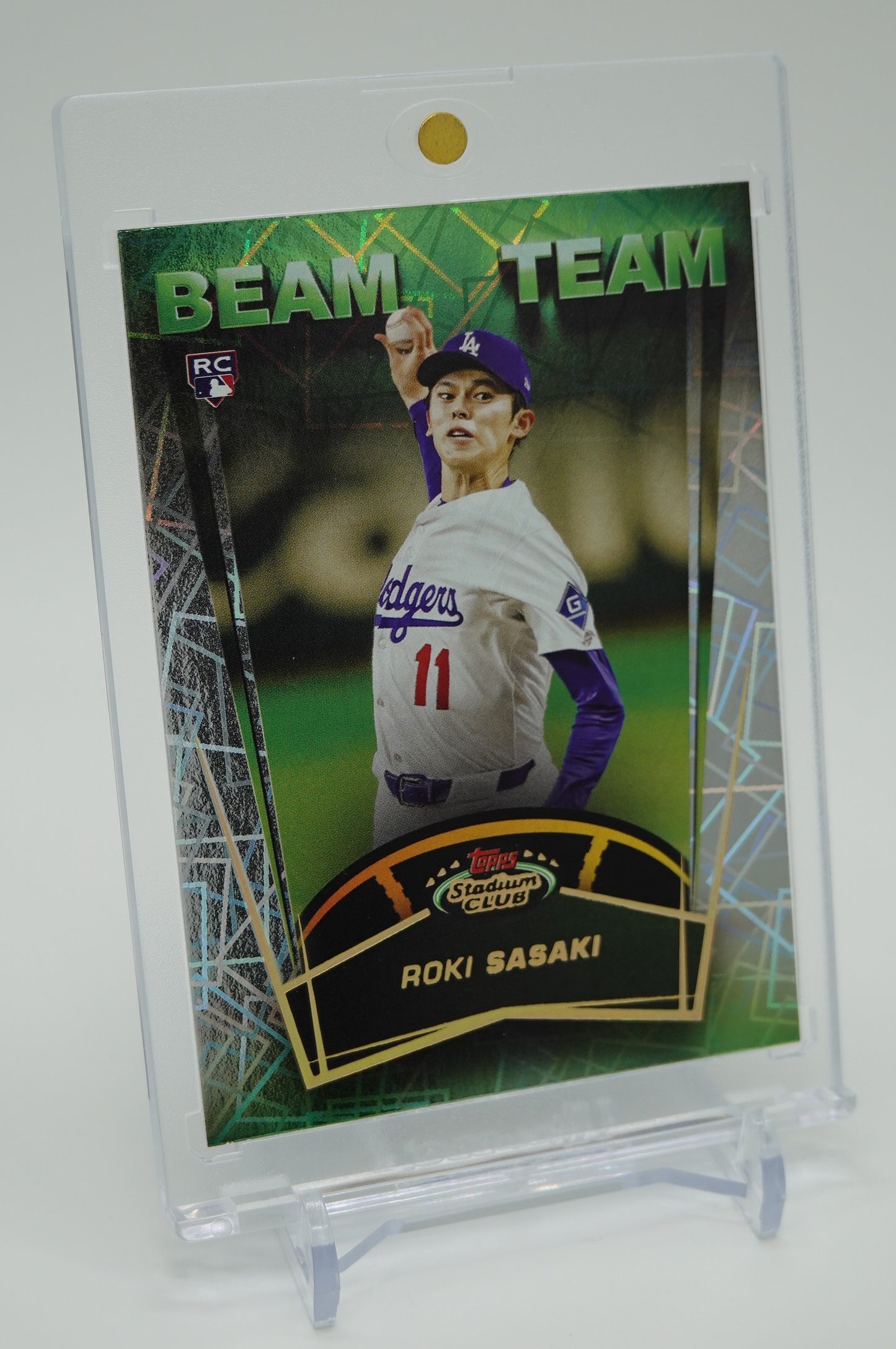 佐々木朗希 ルーキーカード Case Hit インサート 2026 Topps Stadium Club Beam Team #BT-1  Roki Sasaki RC