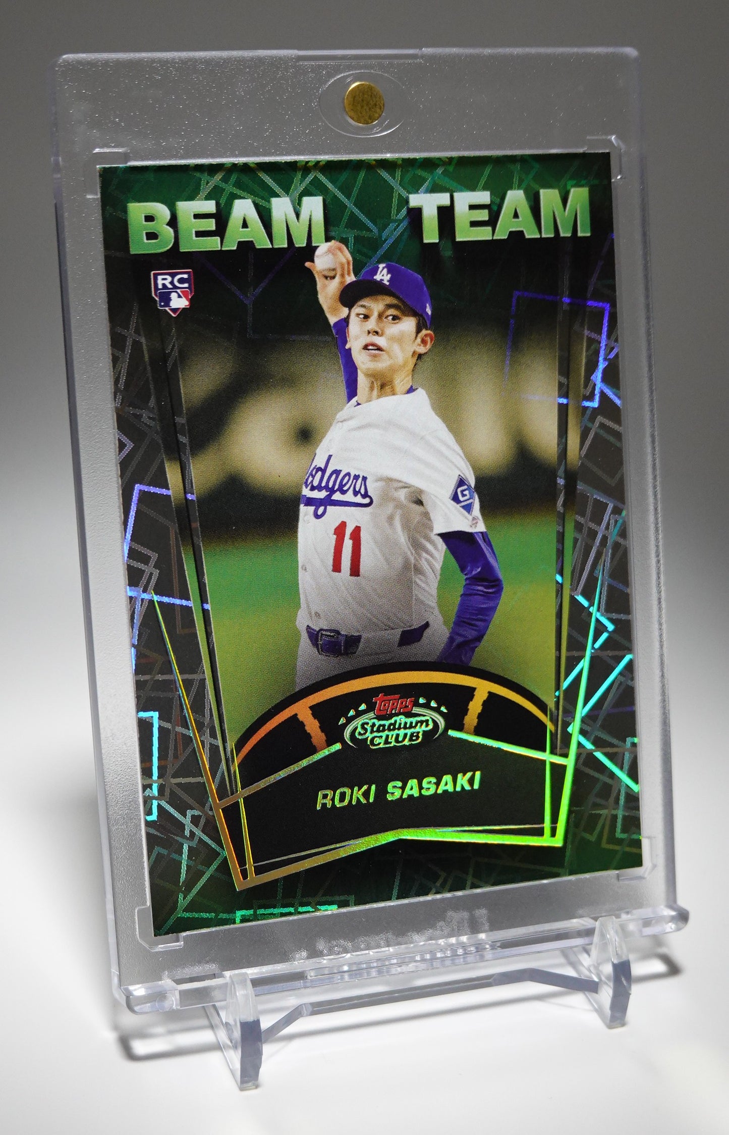 佐々木朗希 ルーキーカード Case Hit インサート 2026 Topps Stadium Club Beam Team #BT-1  Roki Sasaki RC