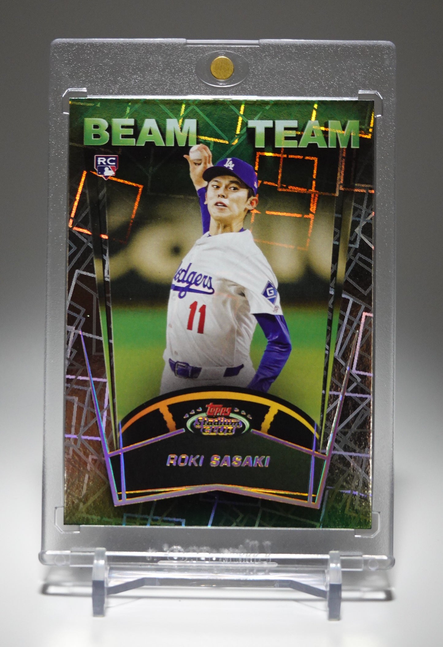 佐々木朗希 ルーキーカード Case Hit インサート 2026 Topps Stadium Club Beam Team #BT-1  Roki Sasaki RC