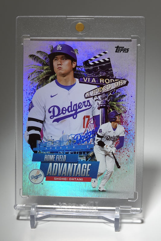 大谷翔平 大人気のショートプリント・インサート「Home Field Advantage (HFA)」 2025 Topps Series1 Home Field Advantage SP #HA-5 Shohei Ohtani