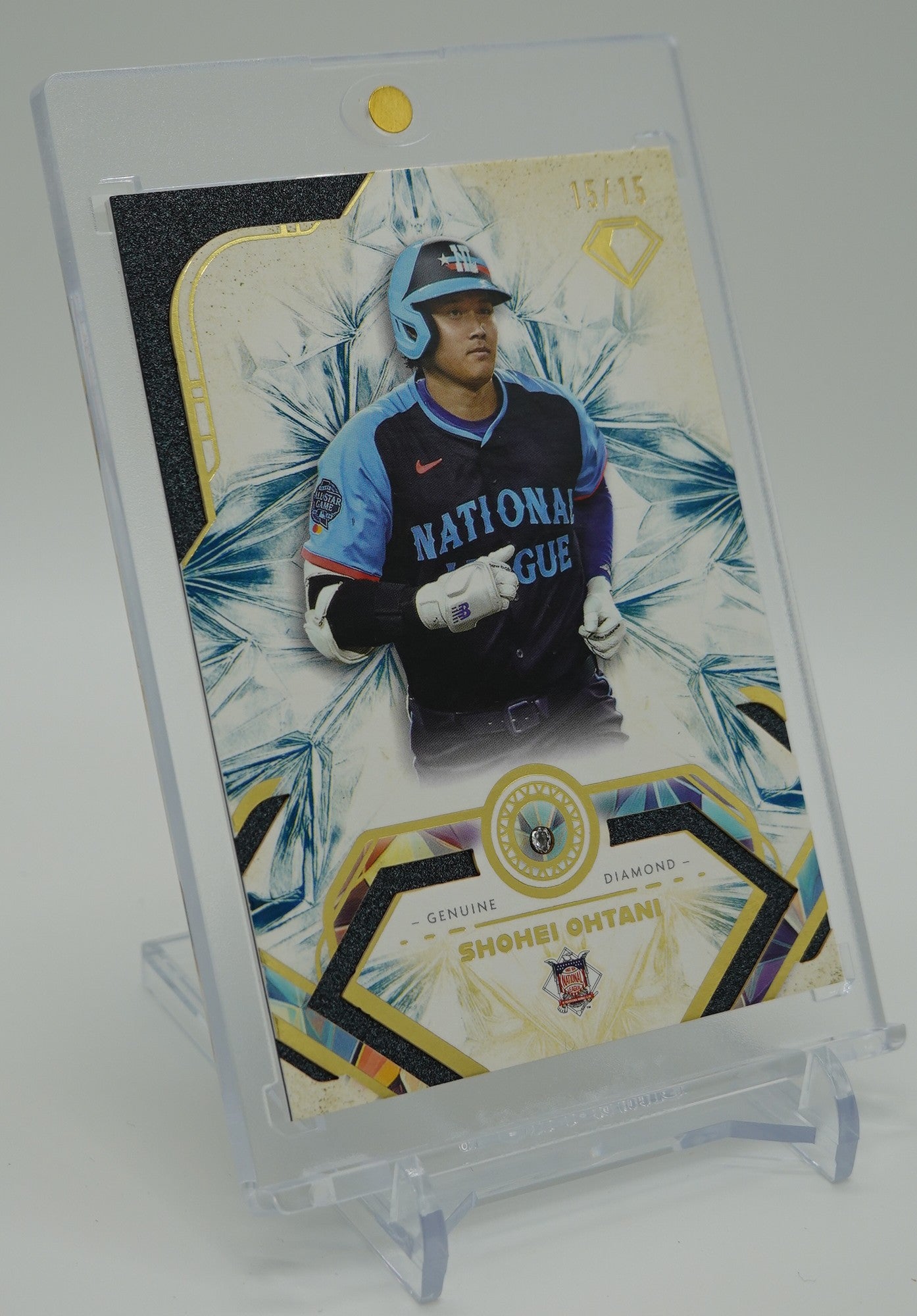 大谷翔平 本物ダイヤモンド入りカード 15枚限定 ラストナンバー