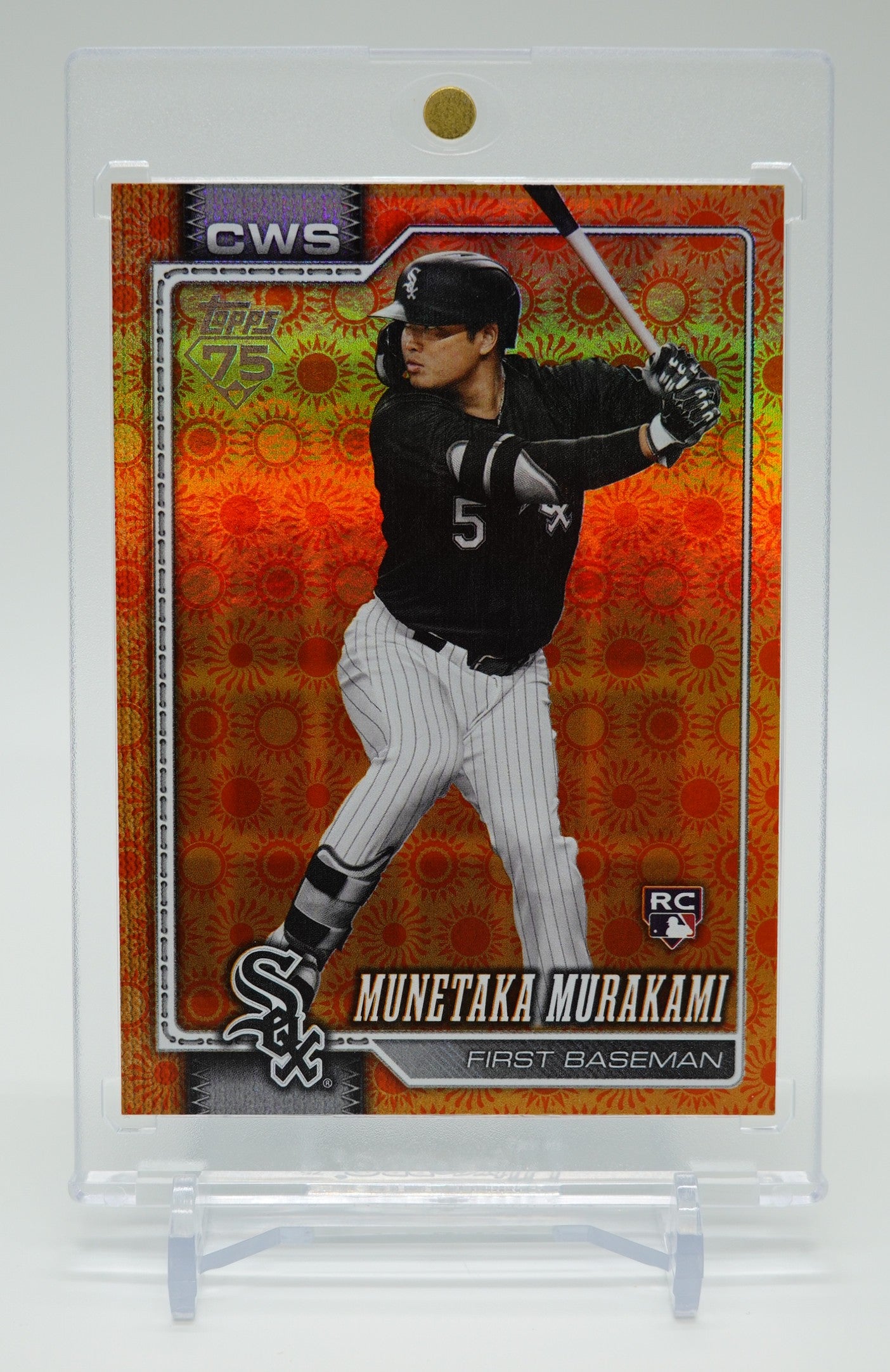村上宗隆 ルーキーカード Value Box 限定 Orange Holiday Sun Foil