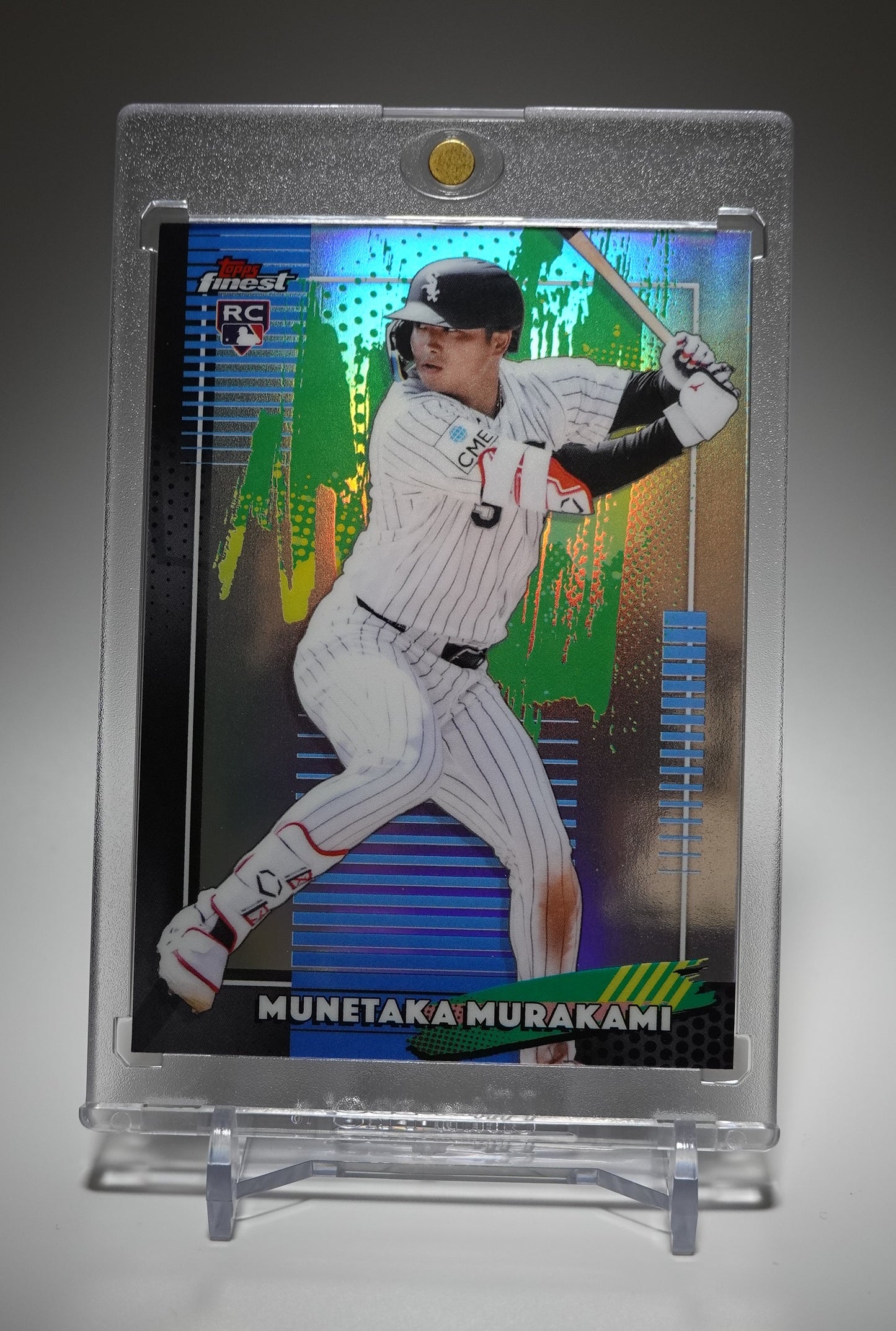村上宗隆 ルーキーカード リフラクター仕様 2026 Topps Finest Common Refractor #5 Munetaka Murakami RC シカゴ・ホワイトソックス