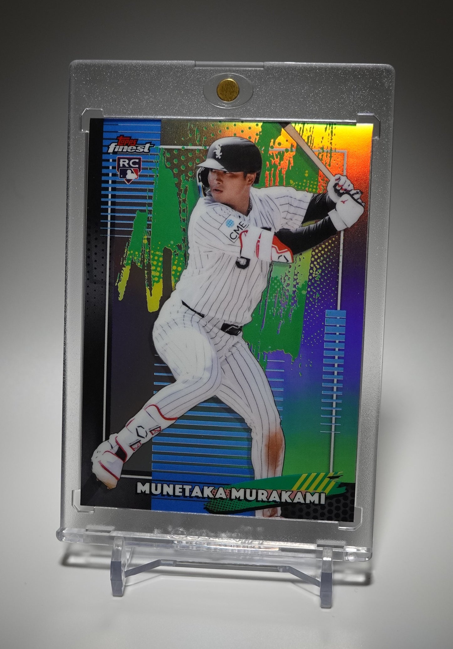 村上宗隆 ルーキーカード リフラクター仕様 2026 Topps Finest Common Refractor #5 Munetaka Murakami RC シカゴ・ホワイトソックス