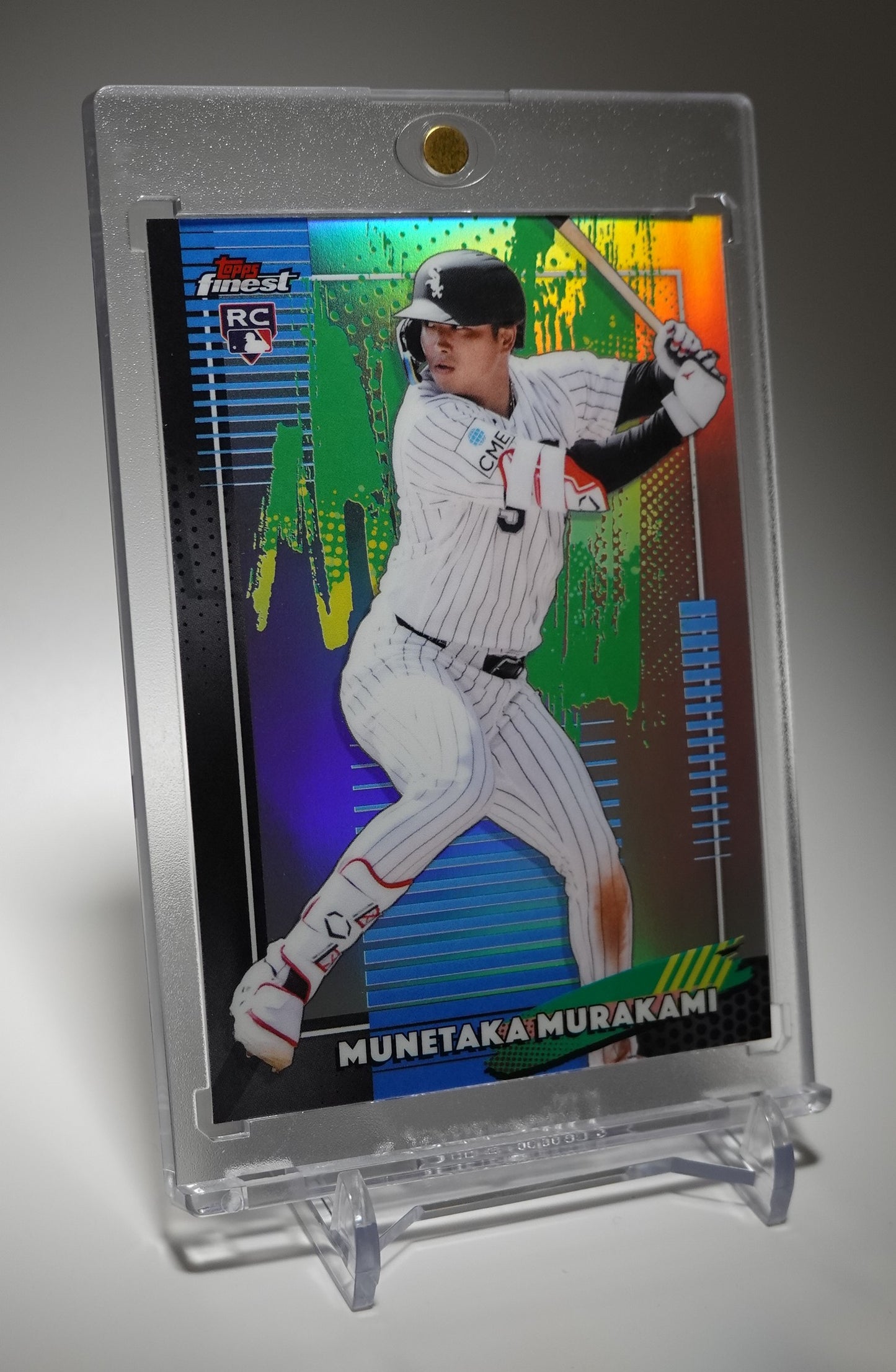 村上宗隆 ルーキーカード リフラクター仕様 2026 Topps Finest Common Refractor #5 Munetaka Murakami RC シカゴ・ホワイトソックス