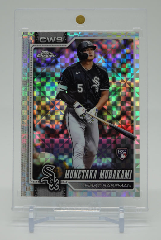 村上宗隆 ルーキーカード X-Fractor パラレル 2026 Topps Chrome #274 Munetaka Murakami RC