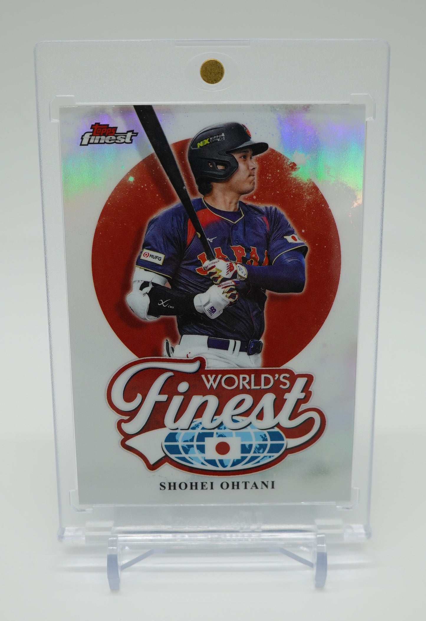 大谷翔平 WBCインサート リフラクターパラレル 2026 Topps Finest World's Finest  #WF-22 Shohei Ohtani