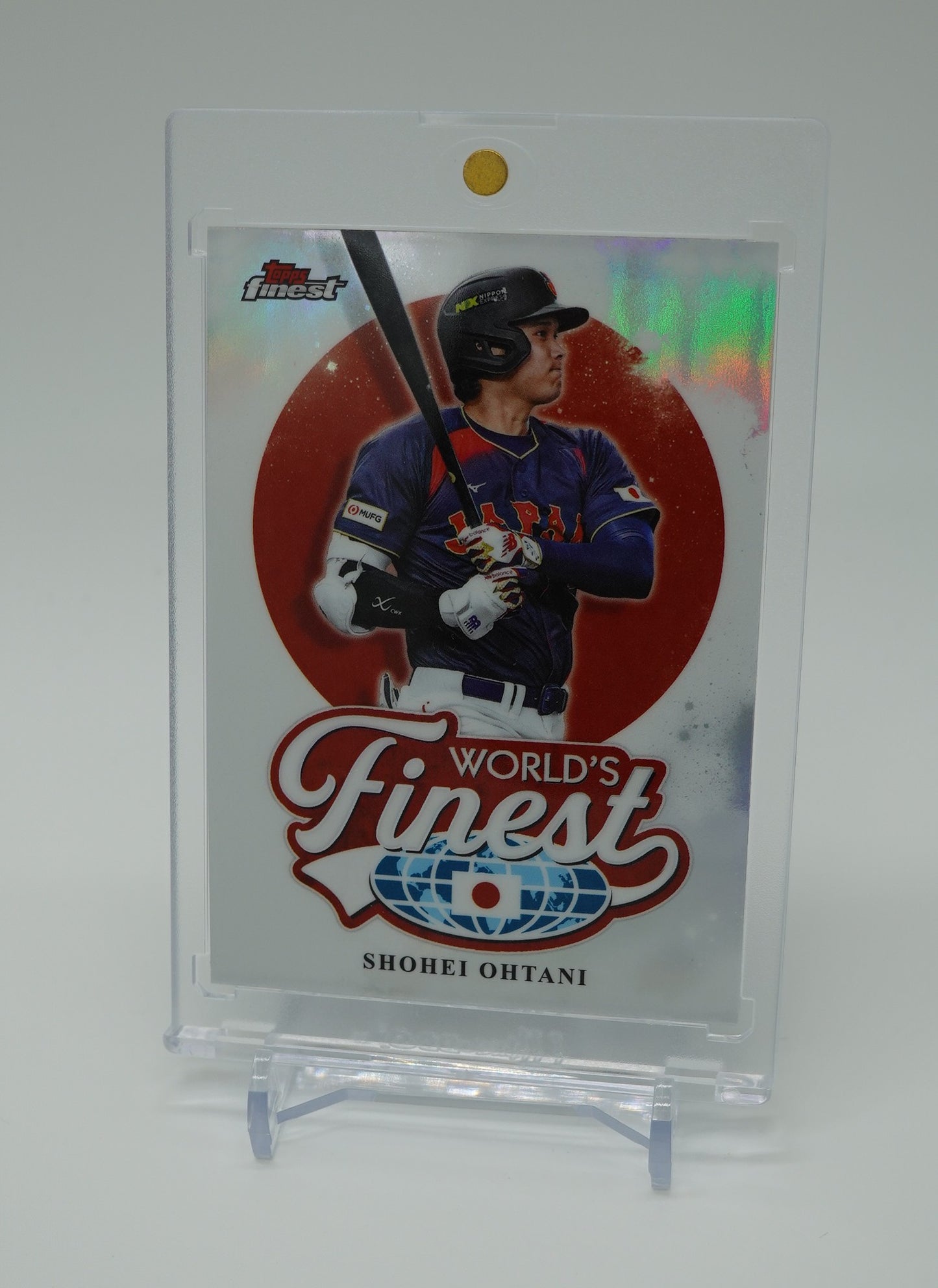 大谷翔平 WBCインサート リフラクターパラレル 2026 Topps Finest World's Finest  #WF-22 Shohei Ohtani
