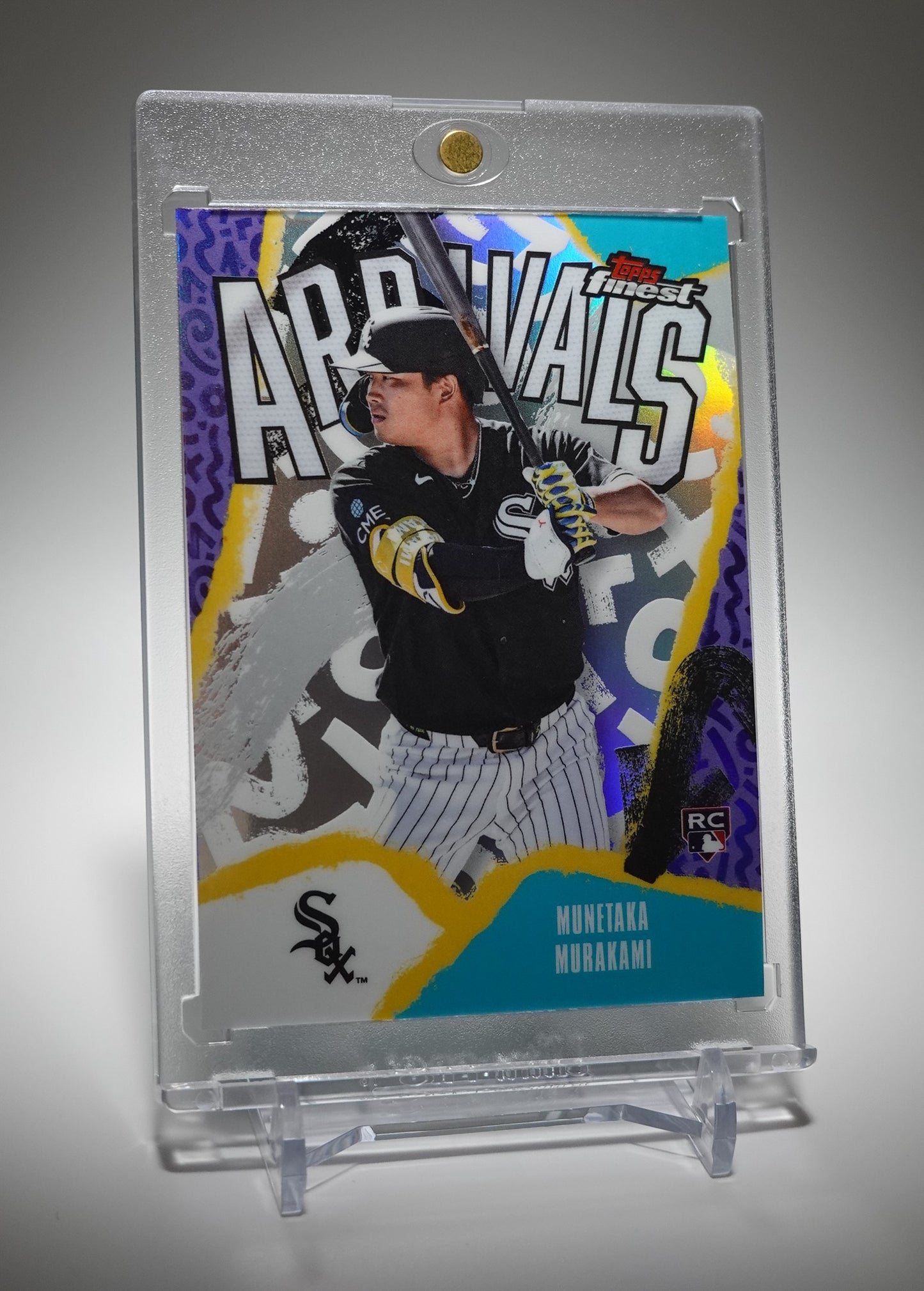 ホワイトソックス・村上宗隆 ルーキーカード リフラクターパラレル 2026 Topps Finest Arrivals Refractor #A-26 Munetaka Murakami RC