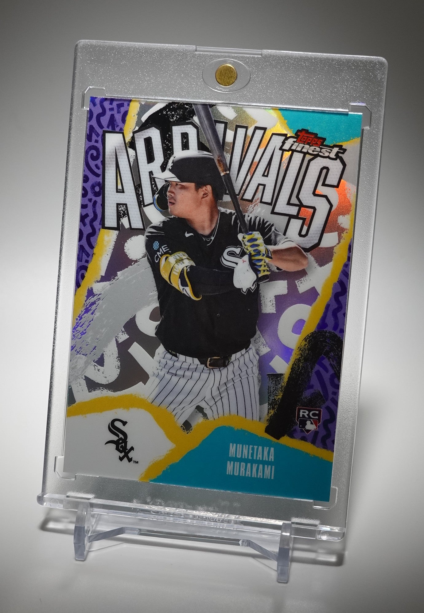 ホワイトソックス・村上宗隆 ルーキーカード リフラクターパラレル 2026 Topps Finest Arrivals Refractor #A-26 Munetaka Murakami RC