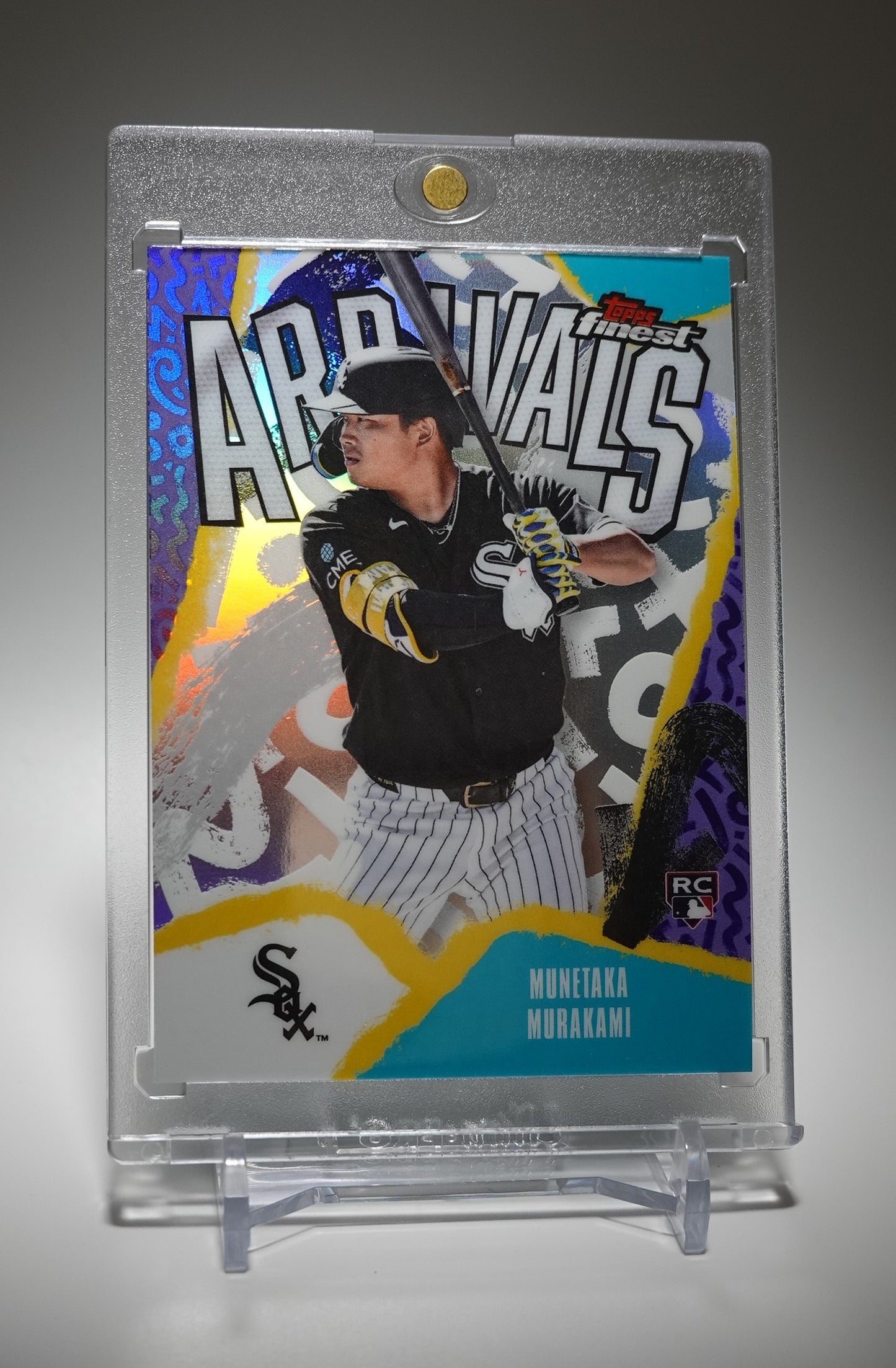 ホワイトソックス・村上宗隆 ルーキーカード リフラクターパラレル 2026 Topps Finest Arrivals Refractor #A-26 Munetaka Murakami RC