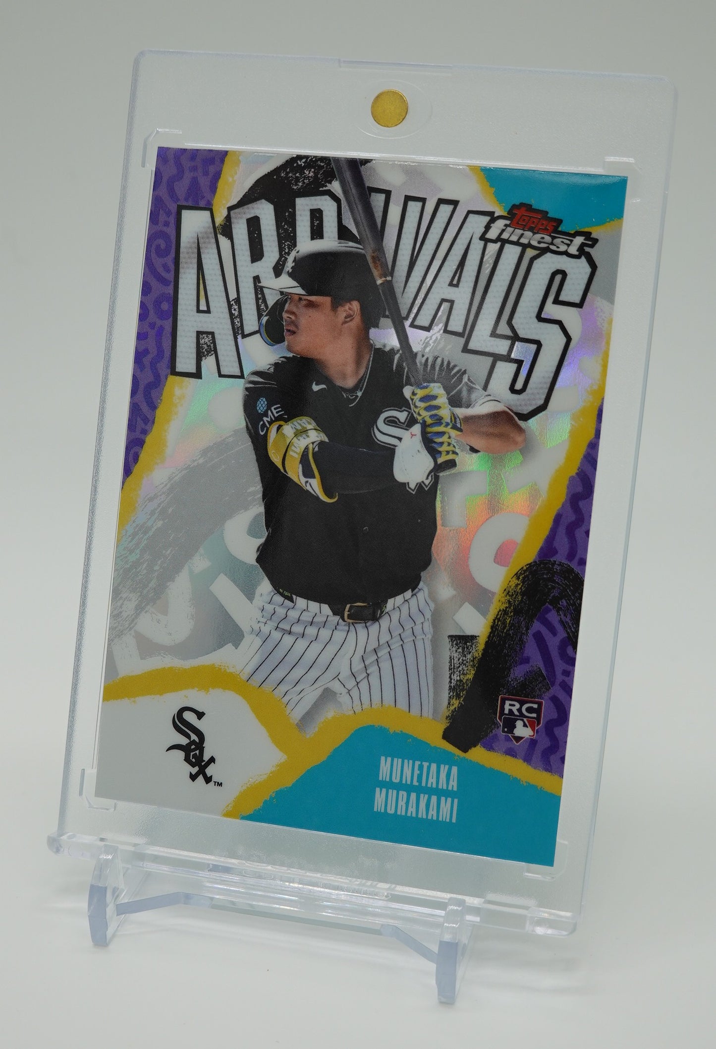 ホワイトソックス・村上宗隆 ルーキーカード リフラクターパラレル 2026 Topps Finest Arrivals Refractor #A-26 Munetaka Murakami RC