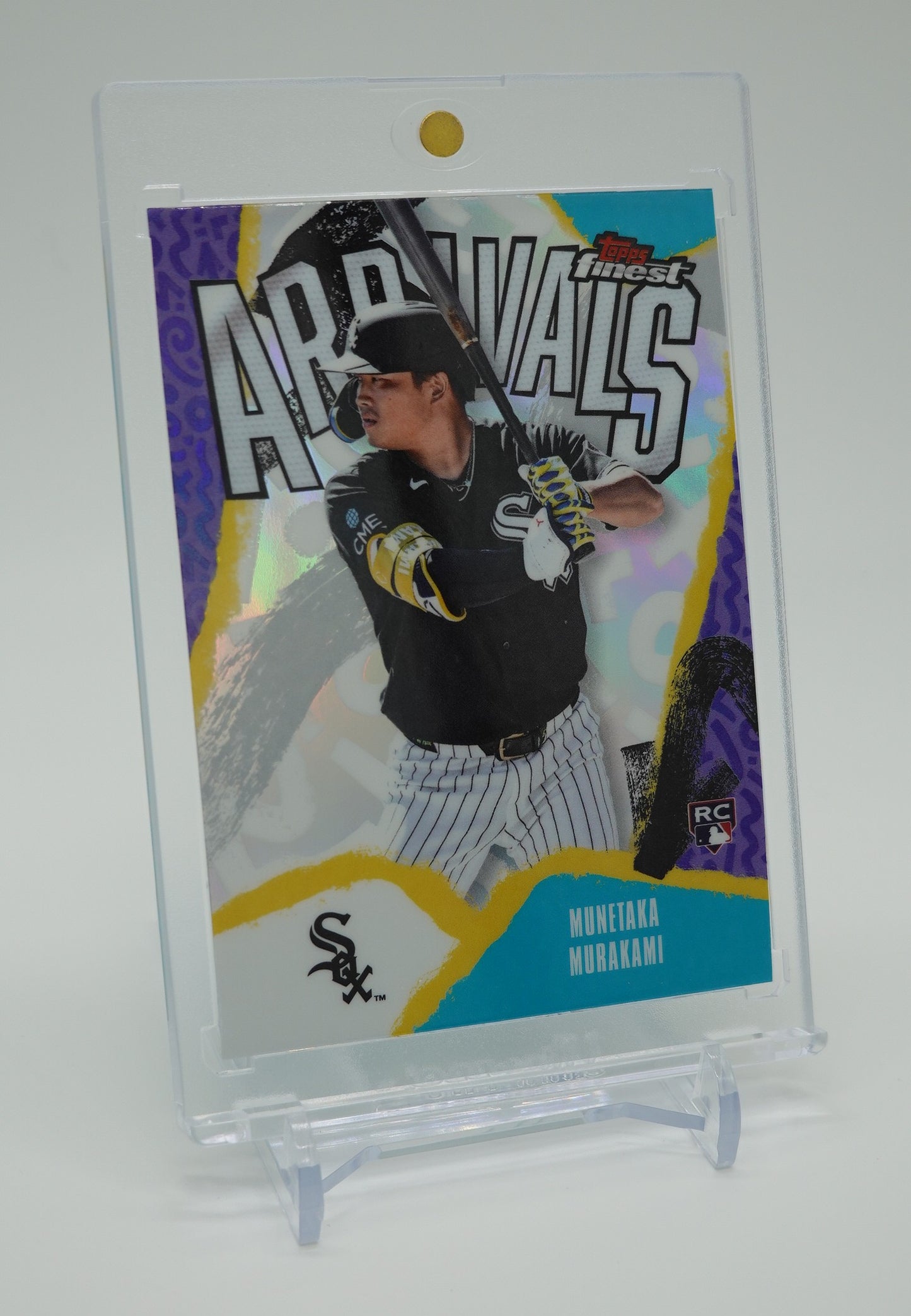 ホワイトソックス・村上宗隆 ルーキーカード リフラクターパラレル 2026 Topps Finest Arrivals Refractor #A-26 Munetaka Murakami RC