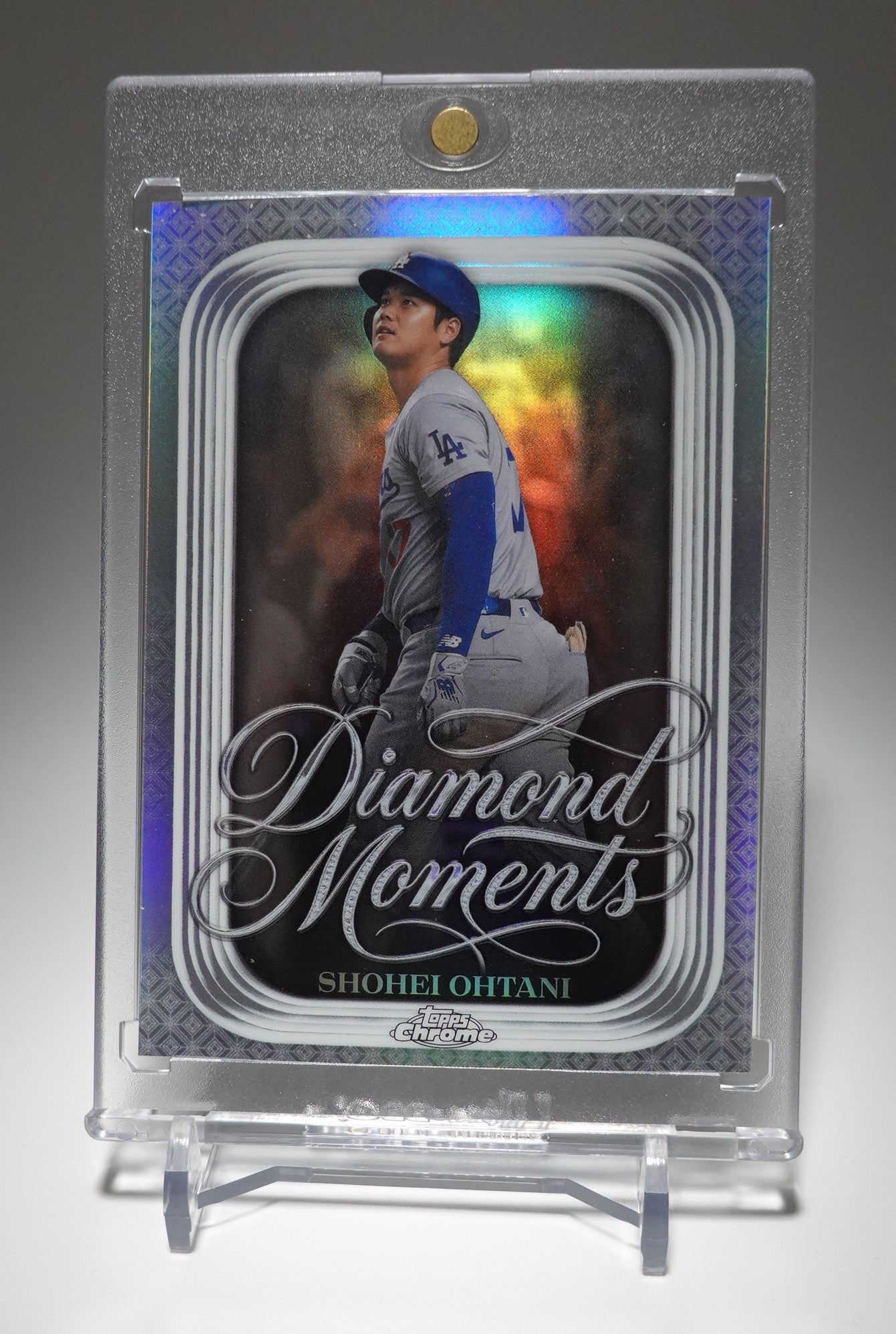 大谷翔平 希少インサート MLB史上初「50/50」達成 伝説の一日 2026 Topps Chrome Diamond Moments Insert #DM-47