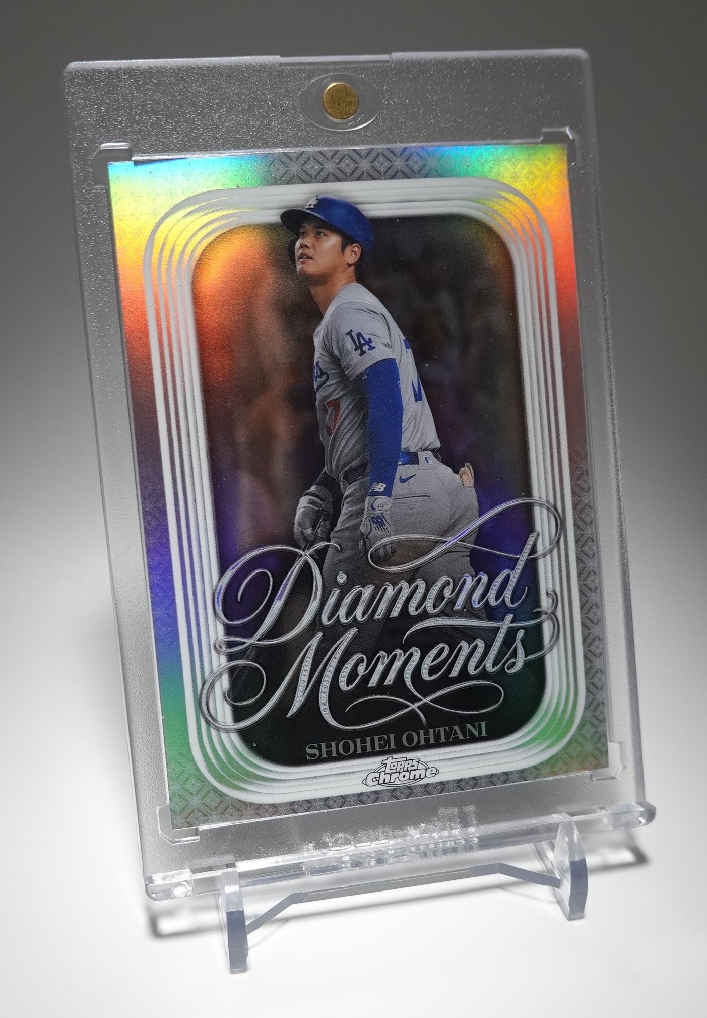 大谷翔平 希少インサート MLB史上初「50/50」達成 伝説の一日 2026 Topps Chrome Diamond Moments Insert #DM-47