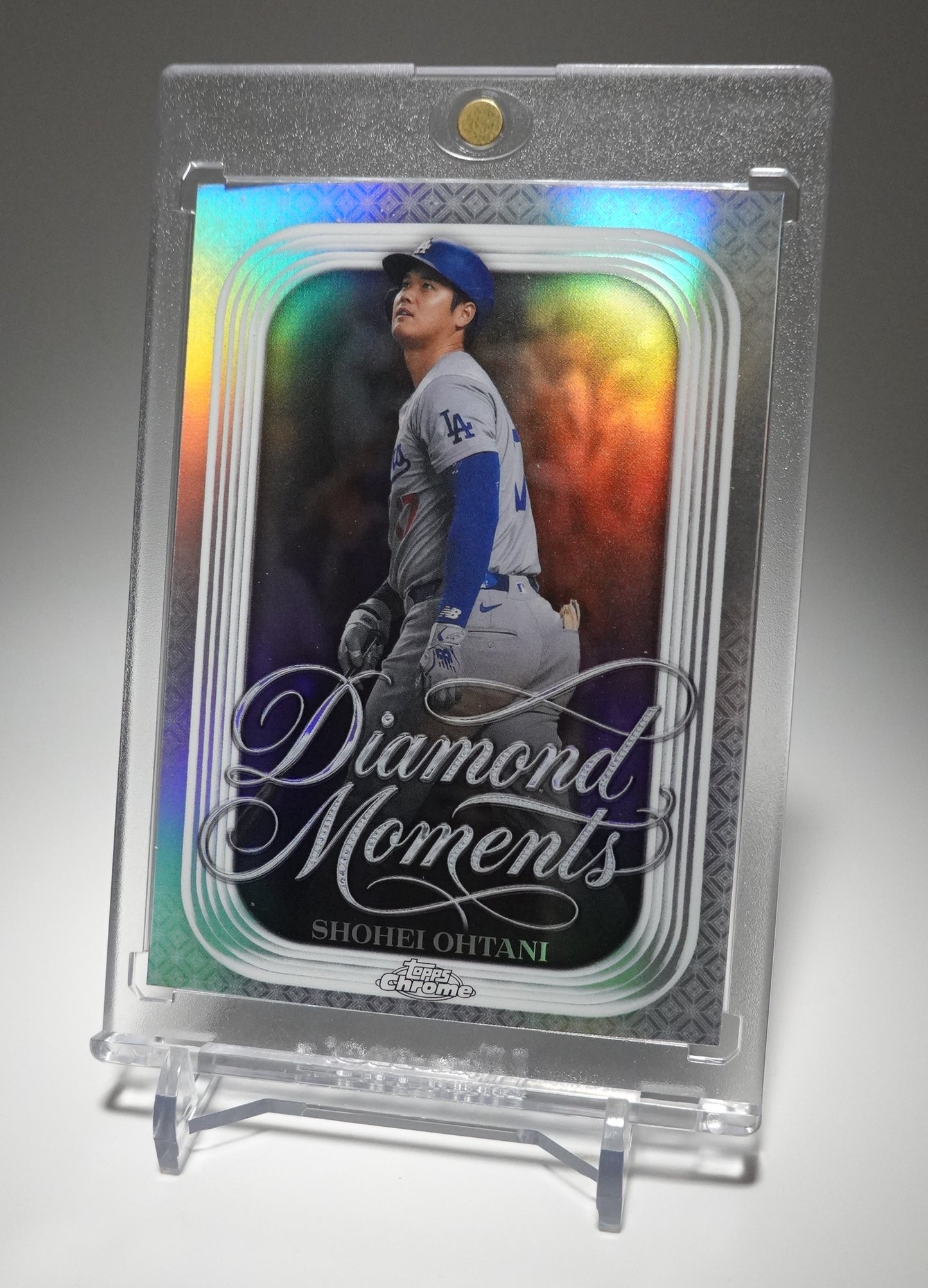 大谷翔平 希少インサート MLB史上初「50/50」達成 伝説の一日 2026 Topps Chrome Diamond Moments Insert #DM-47