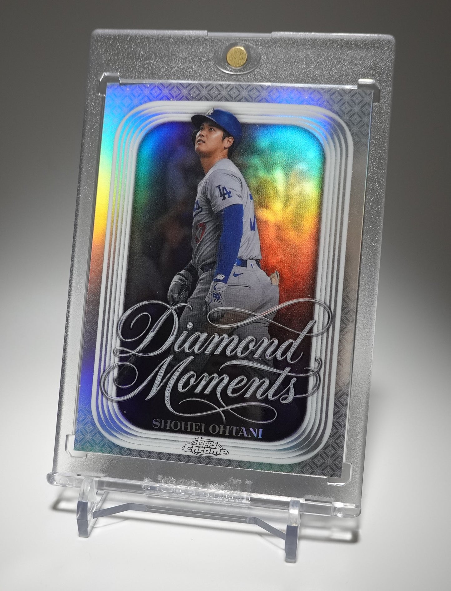 大谷翔平 希少インサート MLB史上初「50/50」達成 伝説の一日 2026 Topps Chrome Diamond Moments Insert #DM-47