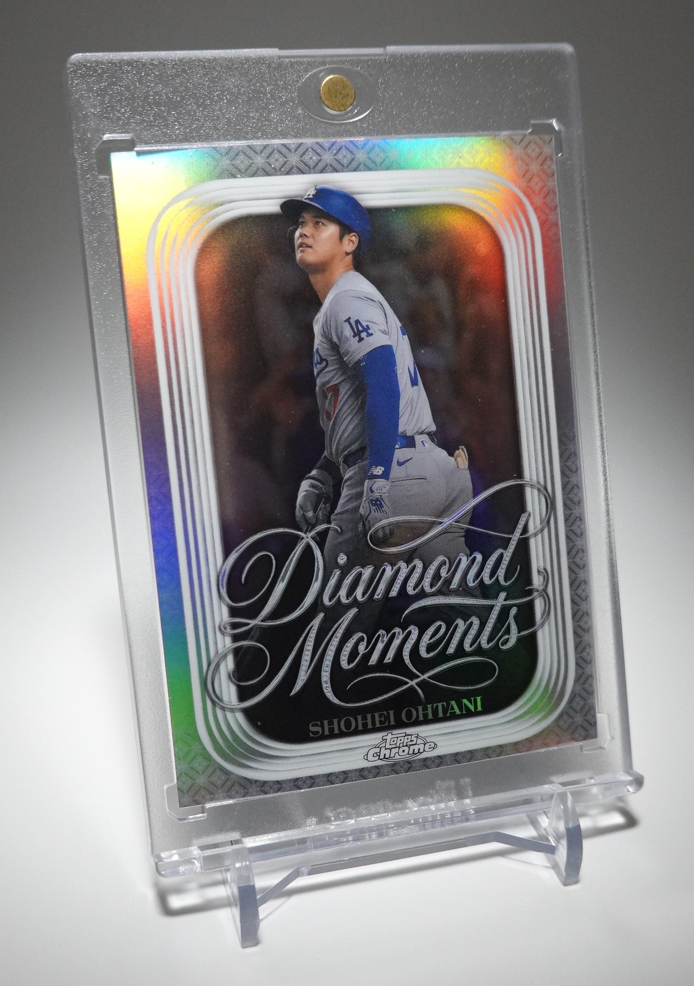 大谷翔平 希少インサート MLB史上初「50/50」達成 伝説の一日 2026 Topps Chrome Diamond Moments Insert #DM-47