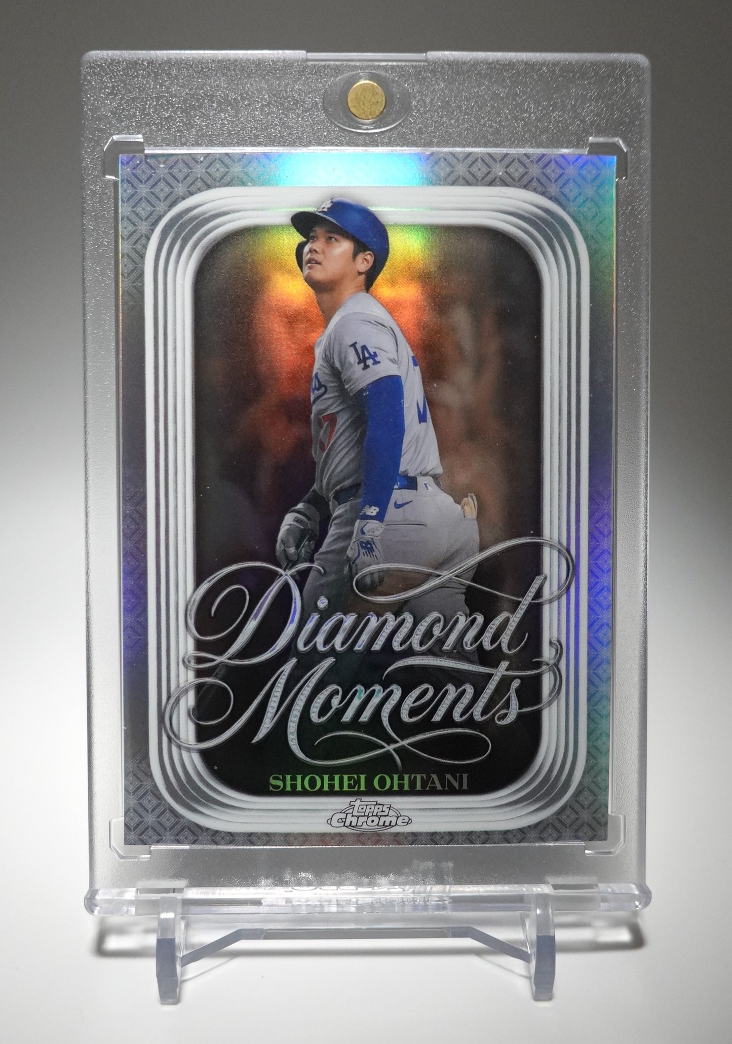 大谷翔平 希少インサート MLB史上初「50/50」達成 伝説の一日 2026 Topps Chrome Diamond Moments Insert #DM-47