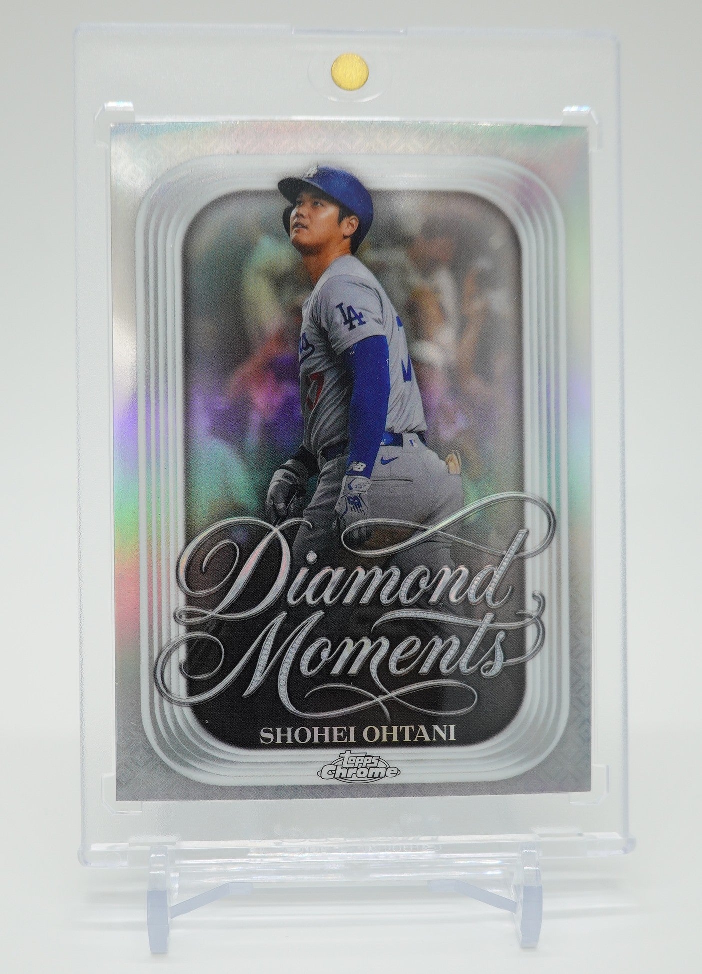 大谷翔平 希少インサート MLB史上初「50/50」達成 伝説の一日 2026 Topps Chrome Diamond Moments Insert #DM-47