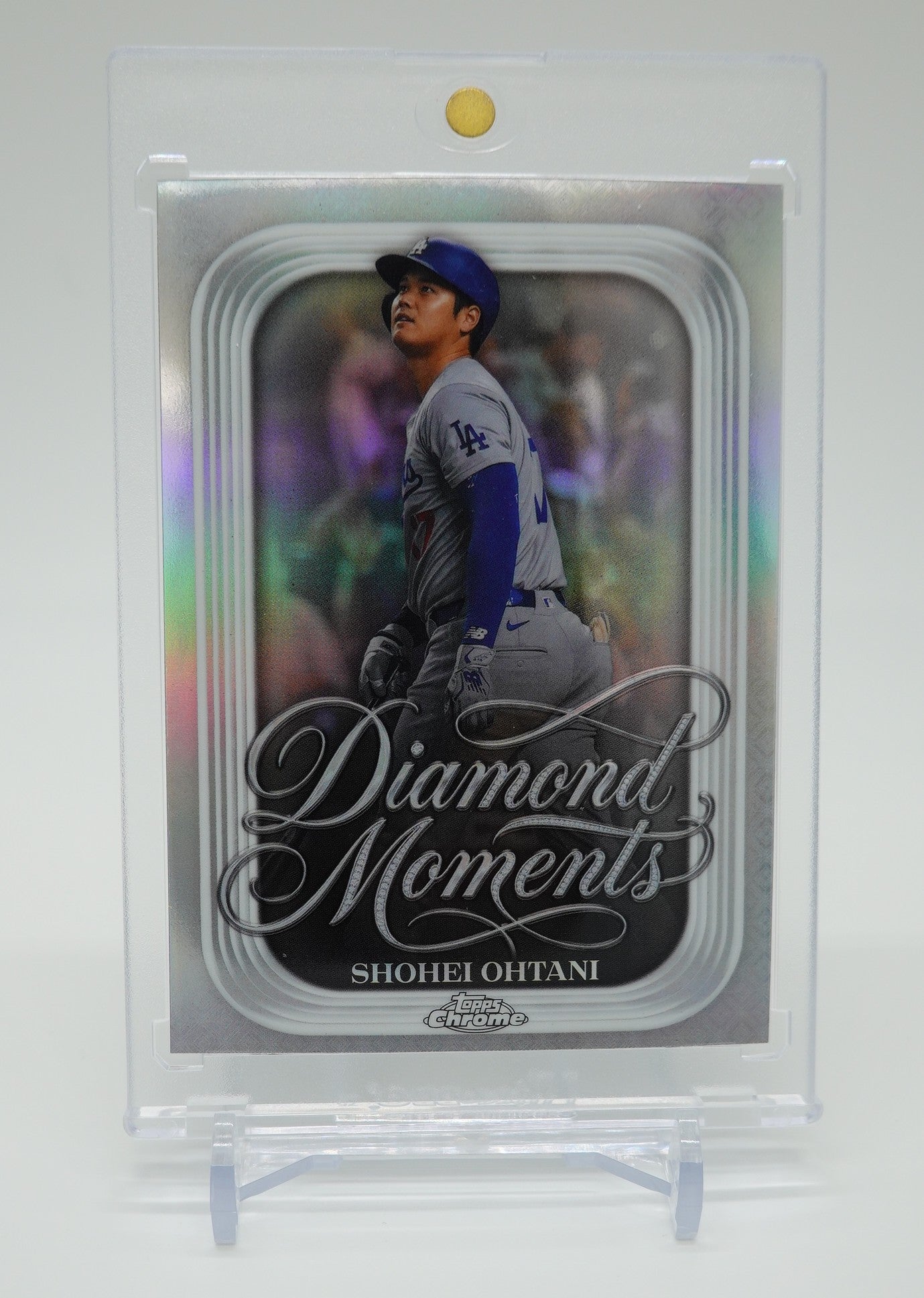大谷翔平 希少インサート MLB史上初「50/50」達成 伝説の一日 2026 Topps Chrome Diamond Moments Insert #DM-47