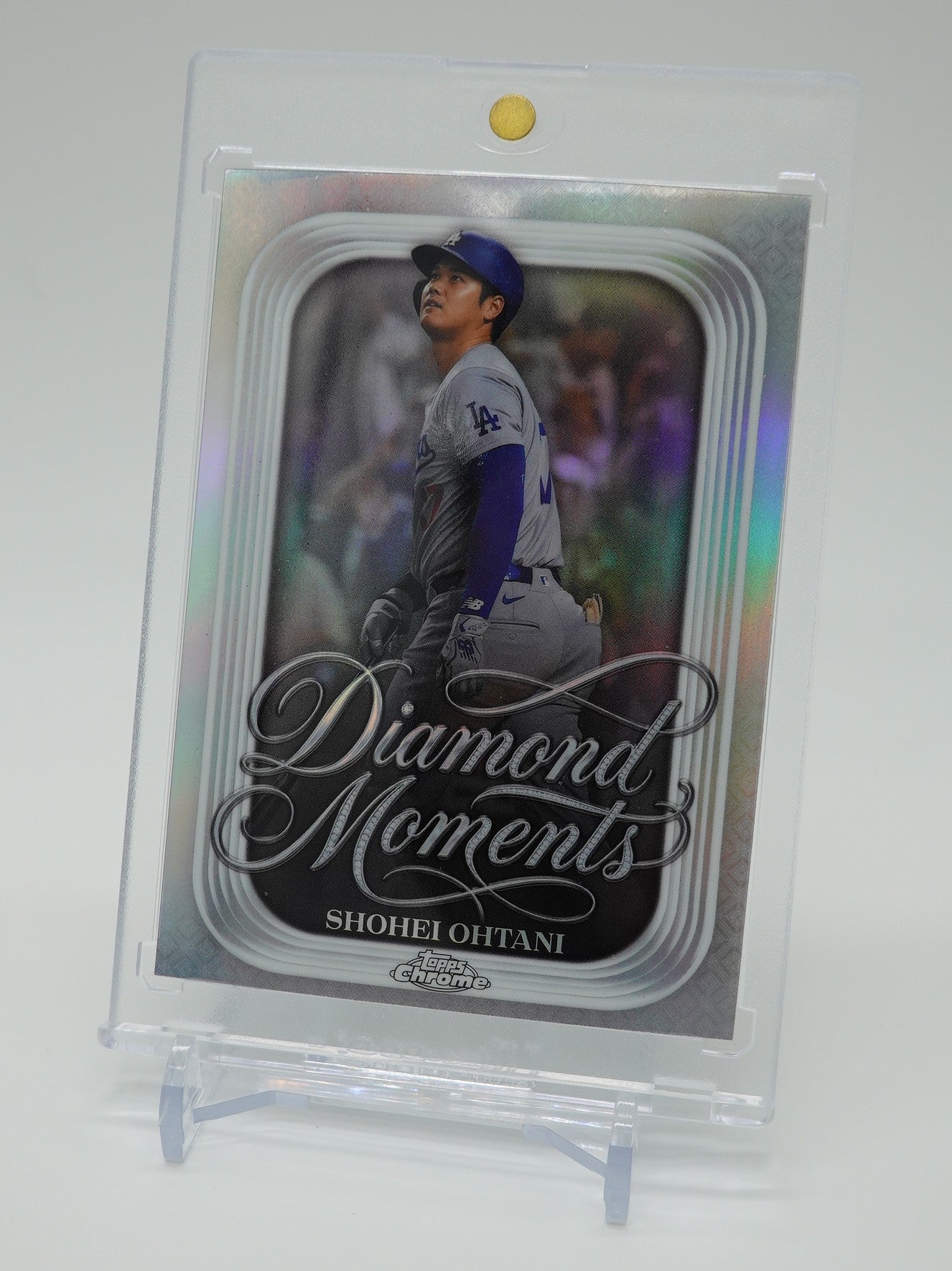 大谷翔平 希少インサート MLB史上初「50/50」達成 伝説の一日 2026 Topps Chrome Diamond Moments Insert #DM-47