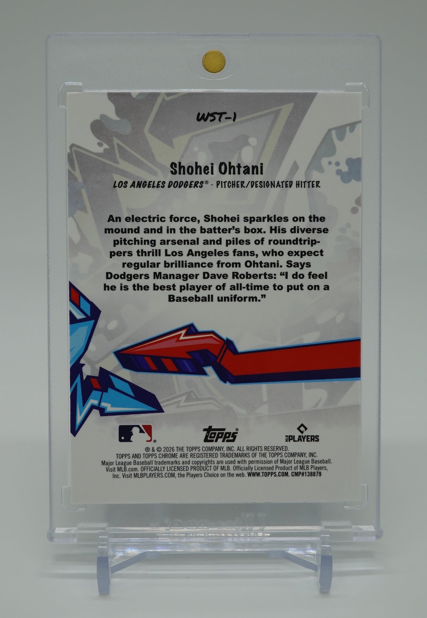 大谷翔平 Hobby/Jumbo限定 人気インサート 2026 Topps Chrome Wild Style Insert #WST-1 Shohei Ohtani
