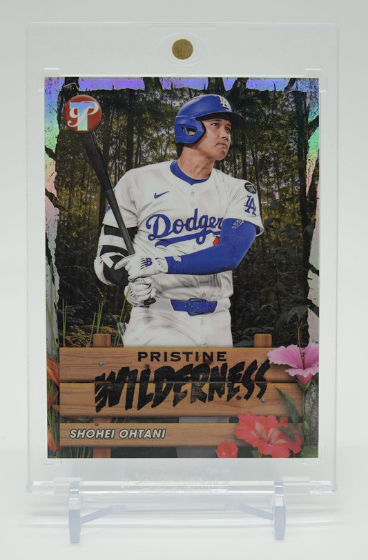 ドジャース 大谷翔平 高級版シリーズ 新登場インサート 2026 Topps Pristine Baseball Pristine Wilderness #PW-10 Shohei Ohtani