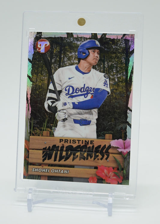 ドジャース 大谷翔平 高級版シリーズ 新登場インサート 2026 Topps Pristine Baseball Pristine Wilderness #PW-10 Shohei Ohtani