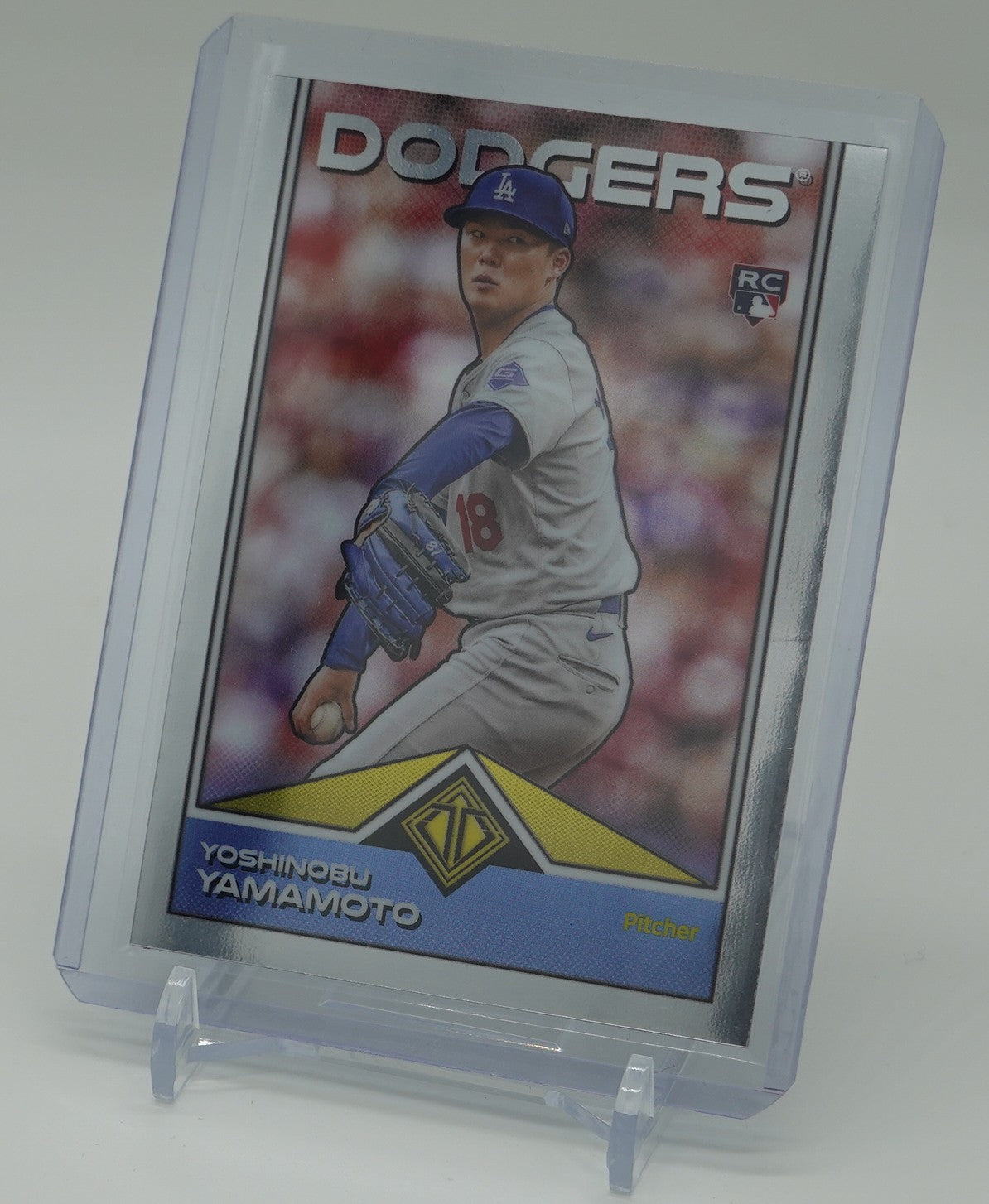 山本由伸 高級版 ルーキーカード Image Variation パラレル SP 2024 Topps Transcendent Collection Baseball Icons Chrome Image Variation #3 Yoshinobu Yamamoto RC