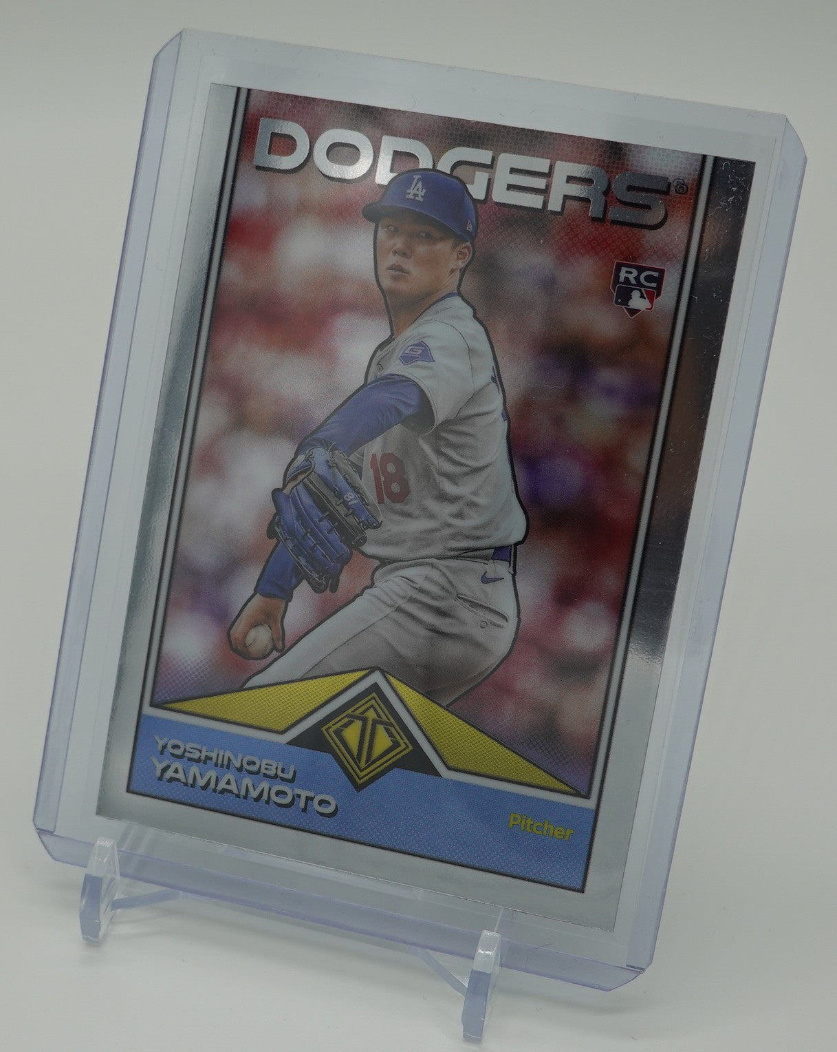 山本由伸 高級版 ルーキーカード Image Variation パラレル SP 2024 Topps Transcendent Collection Baseball Icons Chrome Image Variation #3 Yoshinobu Yamamoto RC