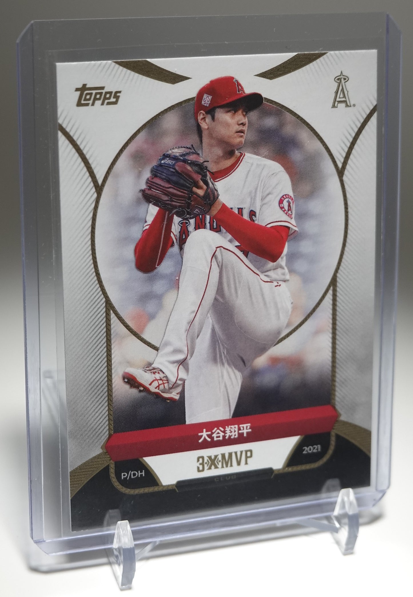 大谷翔平 漢字表記パラレル 2025 Topps Welcome to the Club: 3X MVP #1