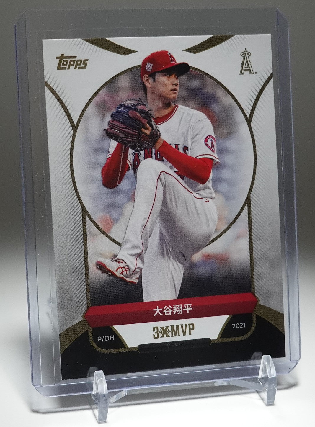 大谷翔平 漢字表記パラレル 2025 Topps Welcome to the Club: 3X MVP #1