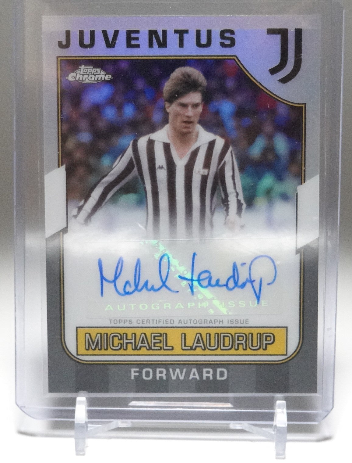ユベントス ミカエル・ラウドルップ オートグラフ (サイン入り) カード 2022-23 Topps Chrome Juventus Legends Autograph Card #LE-ML Michael Laudrup AUTO