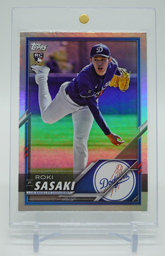 佐々木朗希 ルーキーカード 【アメリカ限定販売】2025 Topps×Lids×Mitchell & Ness Player Chase Series 2 #39 Roki Sasaki RC