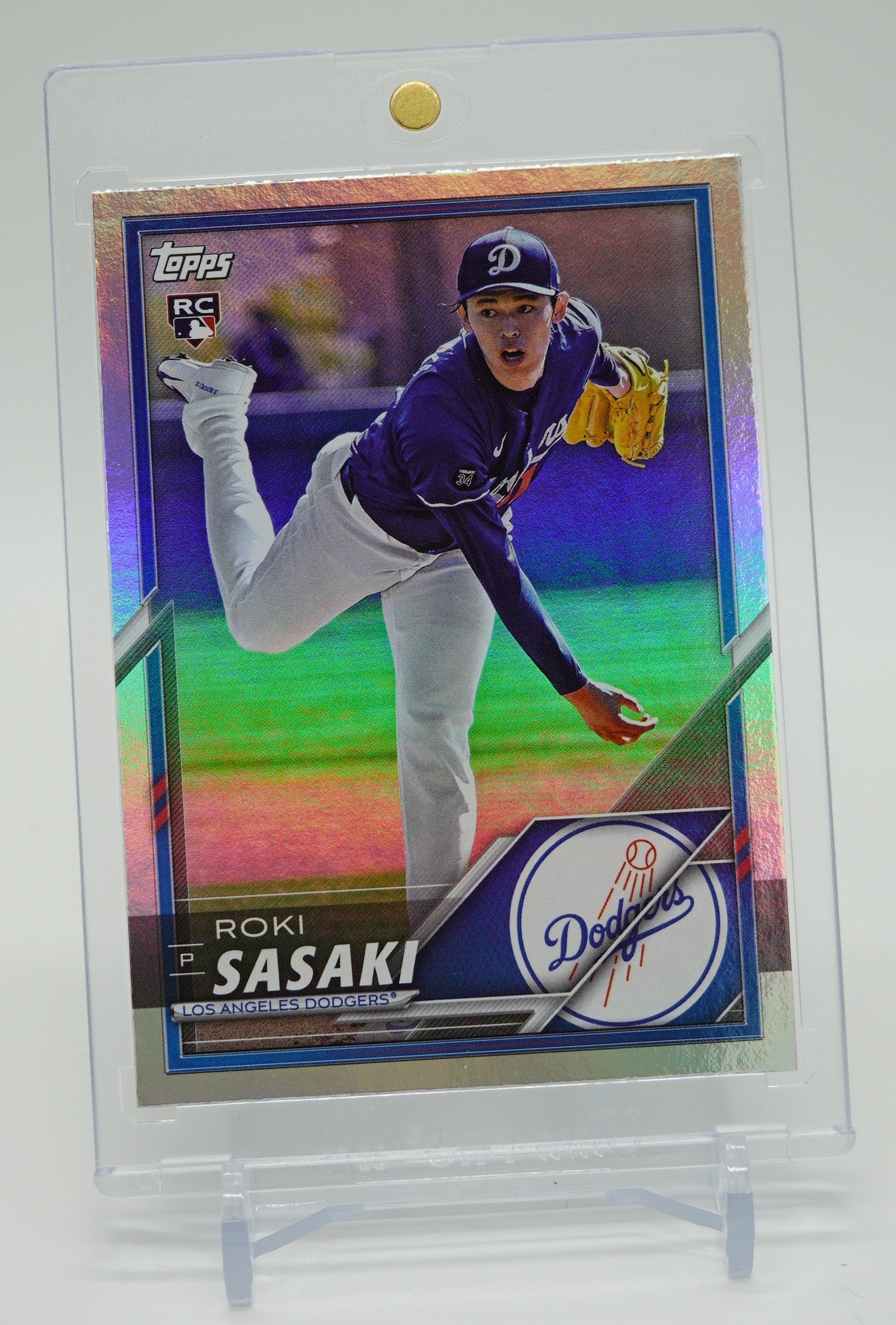 佐々木朗希 ルーキーカード 【アメリカ限定販売】2025 Topps×Lids×Mitchell & Ness Player Chase Series 2 #39 Roki Sasaki RC
