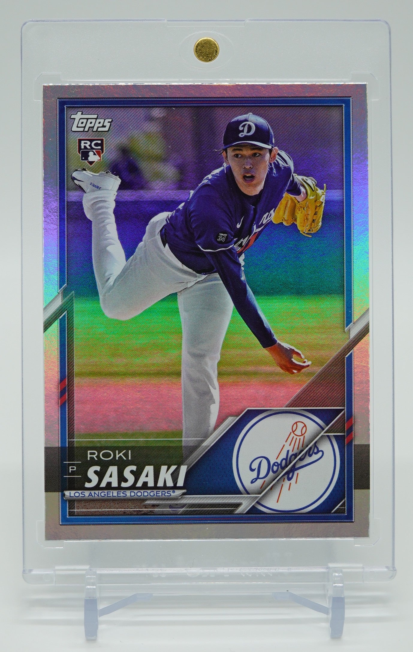 佐々木朗希 ルーキーカード 【アメリカ限定販売】2025 Topps×Lids×Mitchell & Ness Player Chase Series 2 #39 Roki Sasaki RC