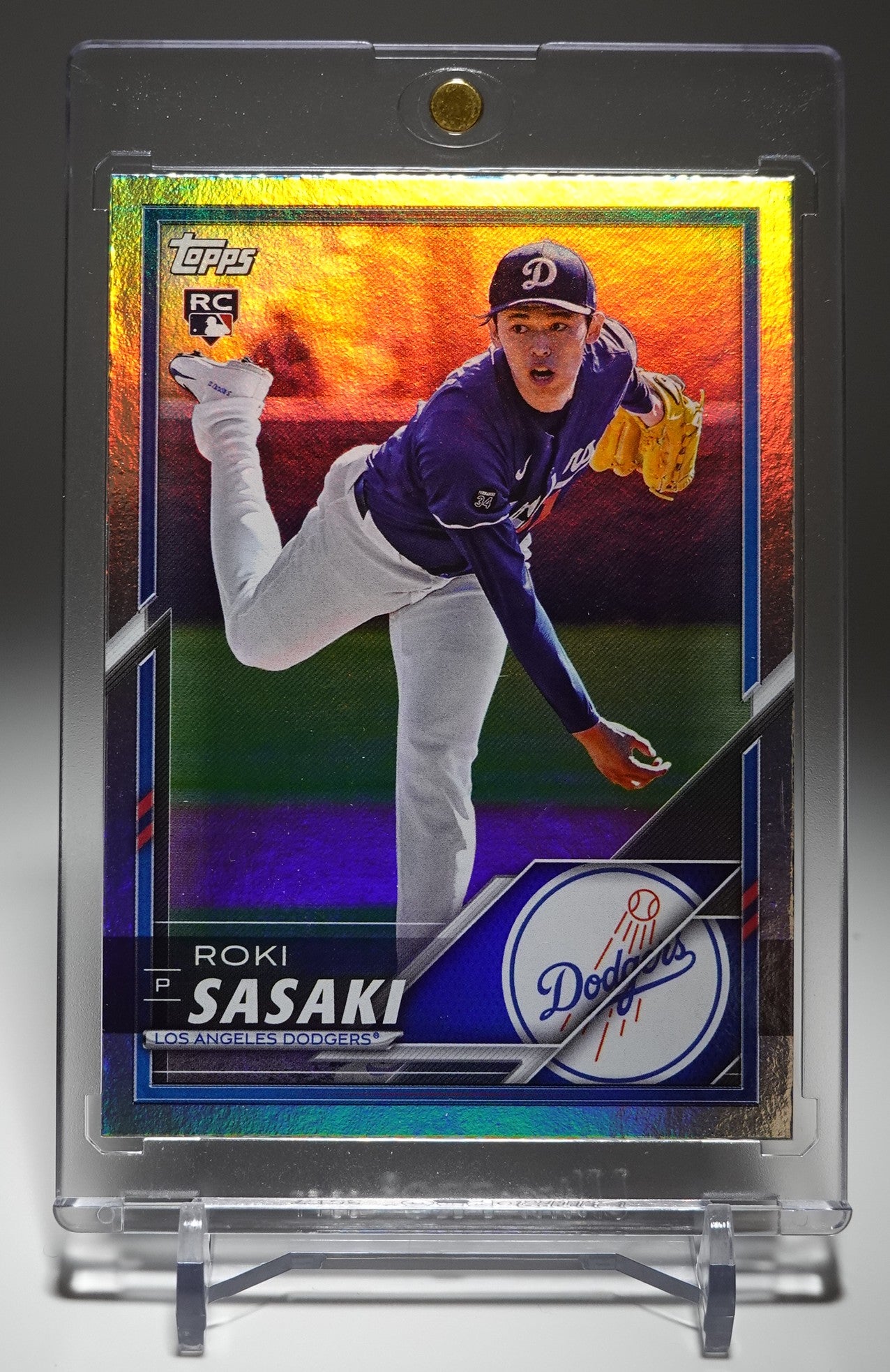 佐々木朗希 ルーキーカード 【アメリカ限定販売】2025 Topps×Lids×Mitchell & Ness Player Chase Series 2 #39 Roki Sasaki RC