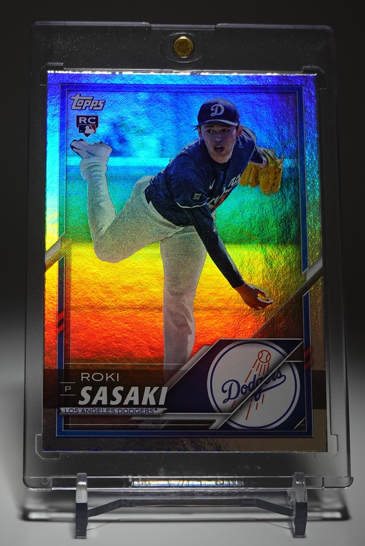 佐々木朗希 ルーキーカード 【アメリカ限定販売】2025 Topps×Lids×Mitchell & Ness Player Chase Series 2 #39 Roki Sasaki RC