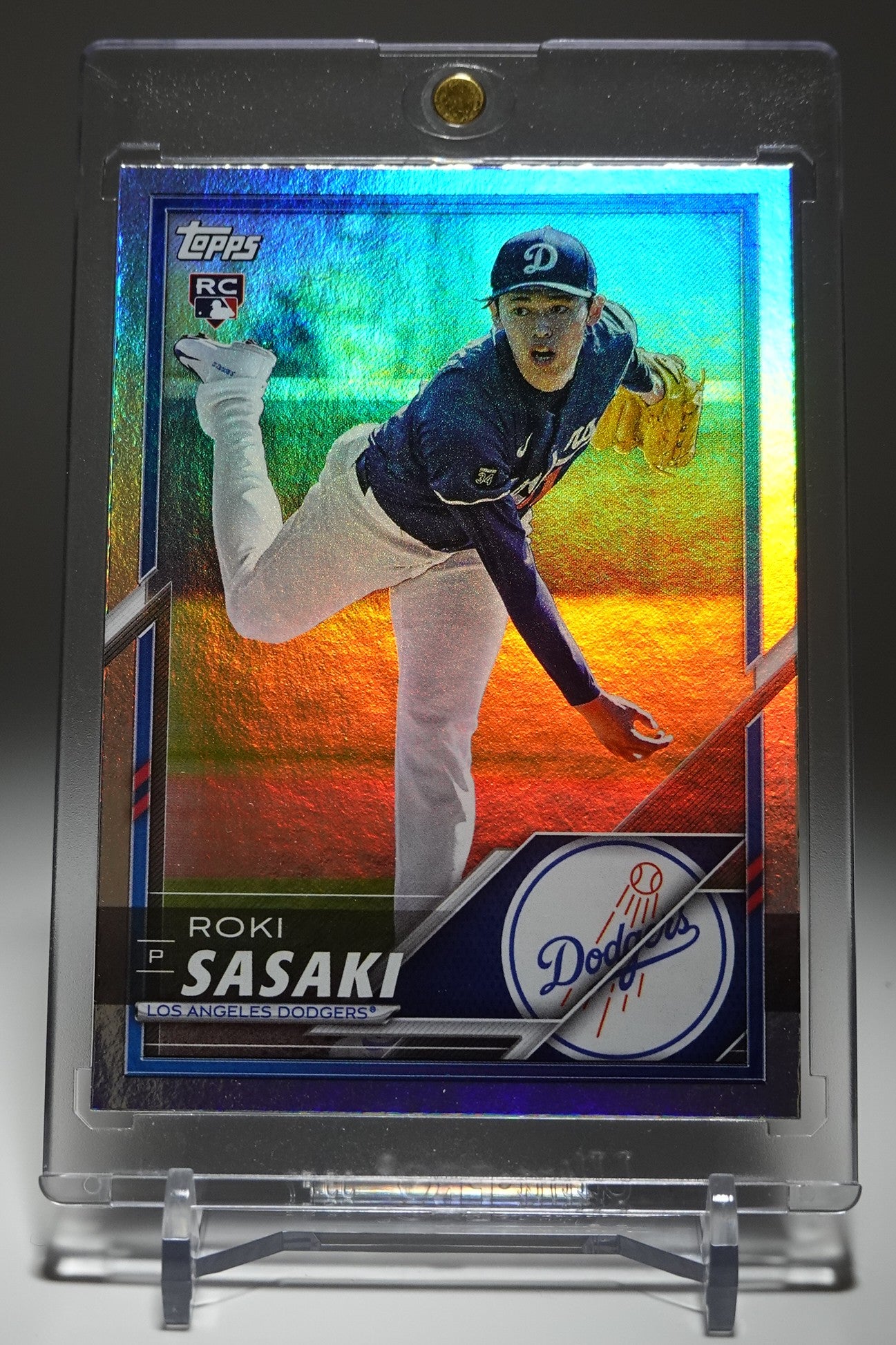 佐々木朗希 ルーキーカード 【アメリカ限定販売】2025 Topps×Lids×Mitchell & Ness Player Chase Series 2 #39 Roki Sasaki RC