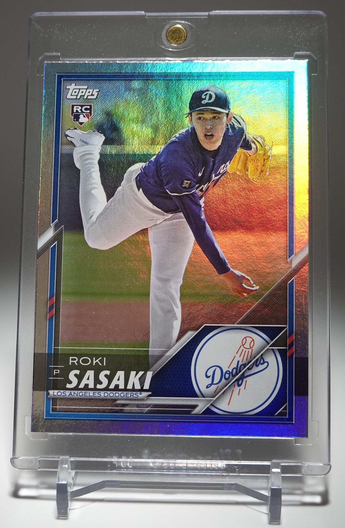 佐々木朗希 ルーキーカード 【アメリカ限定販売】2025 Topps×Lids×Mitchell & Ness Player Chase Series 2 #39 Roki Sasaki RC