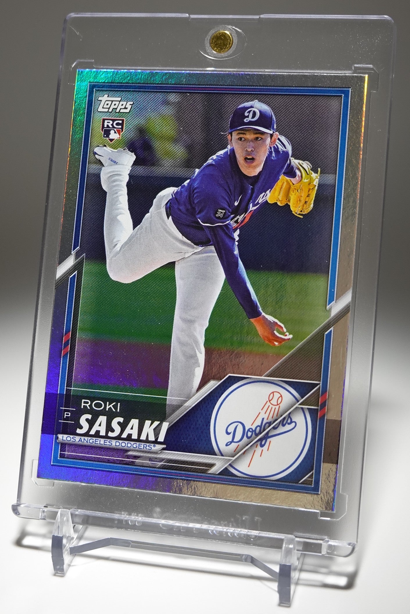 佐々木朗希 ルーキーカード 【アメリカ限定販売】2025 Topps×Lids×Mitchell & Ness Player Chase Series 2 #39 Roki Sasaki RC