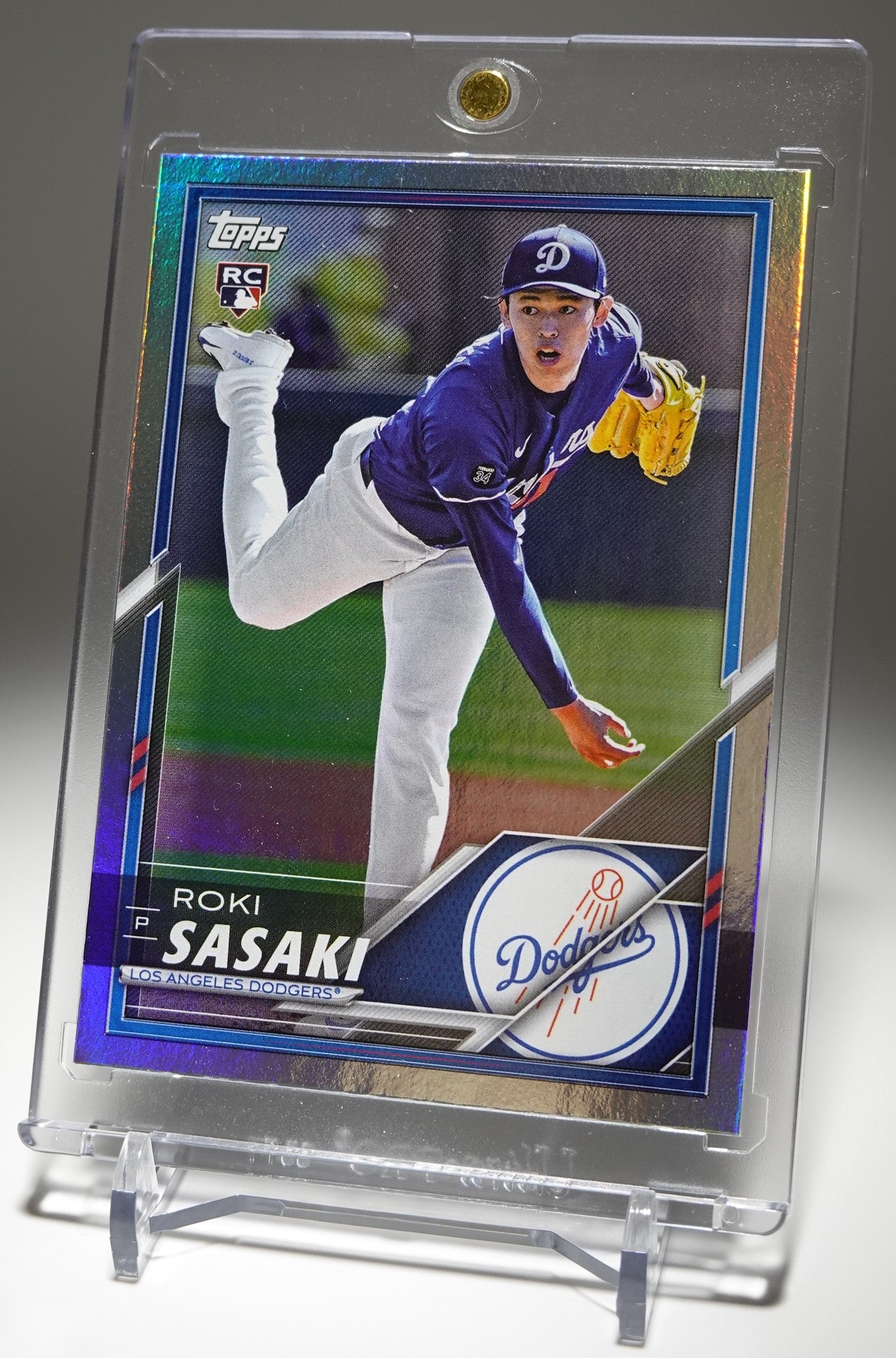 佐々木朗希 ルーキーカード 【アメリカ限定販売】2025 Topps×Lids×Mitchell & Ness Player Chase Series 2 #39 Roki Sasaki RC
