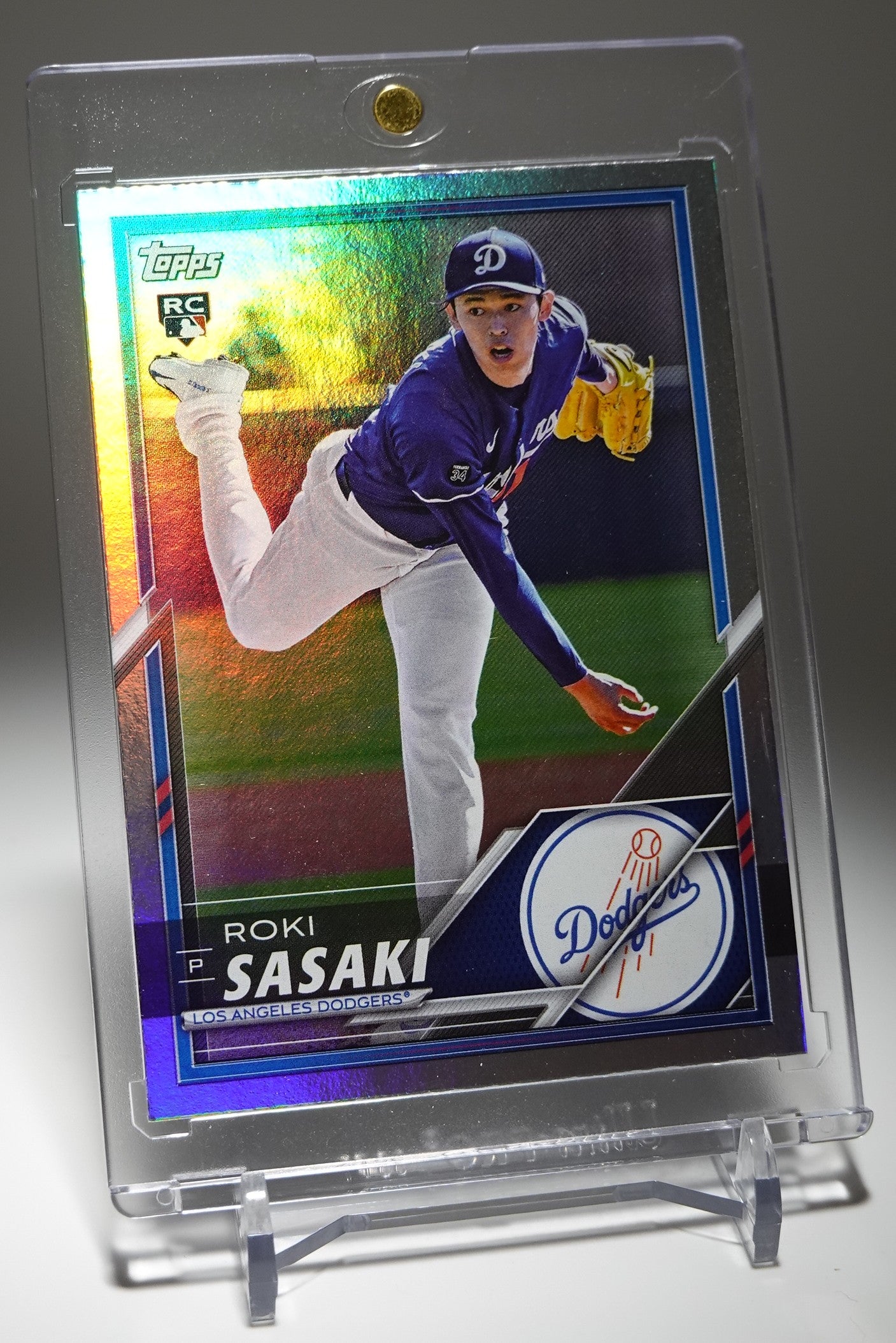 佐々木朗希 ルーキーカード 【アメリカ限定販売】2025 Topps×Lids×Mitchell & Ness Player Chase Series 2 #39 Roki Sasaki RC