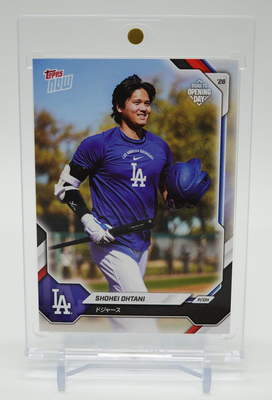 大谷翔平「ドジャース」日本語表記パラレル 2026 Topps NOW Road To Opening Day Japan Edition #OD-271 PR 4,693 Topps Japan限定