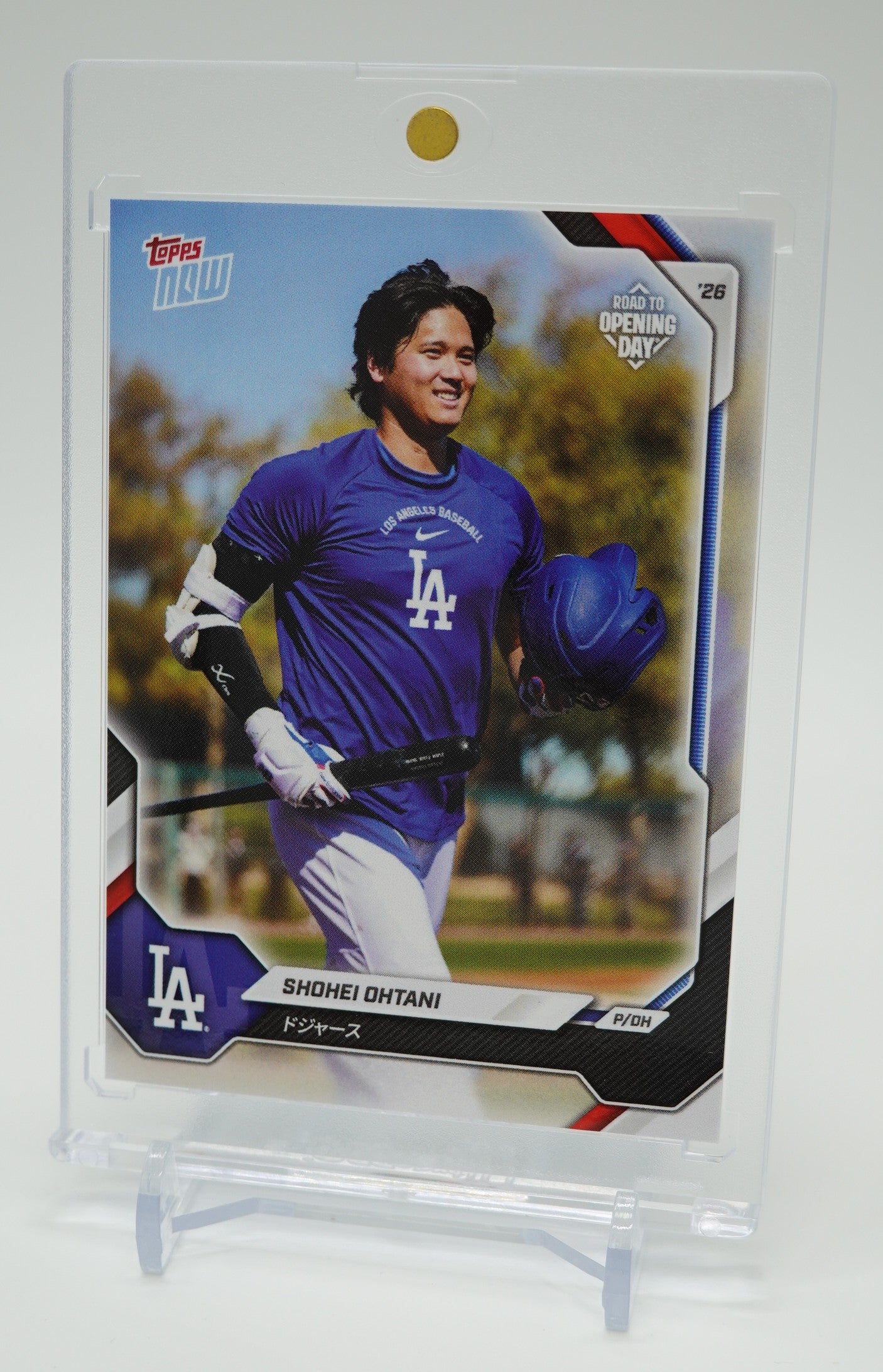 大谷翔平「ドジャース」日本語表記パラレル 2026 Topps NOW Road To Opening Day Japan Edition #OD-271 PR 4,693 Topps Japan限定