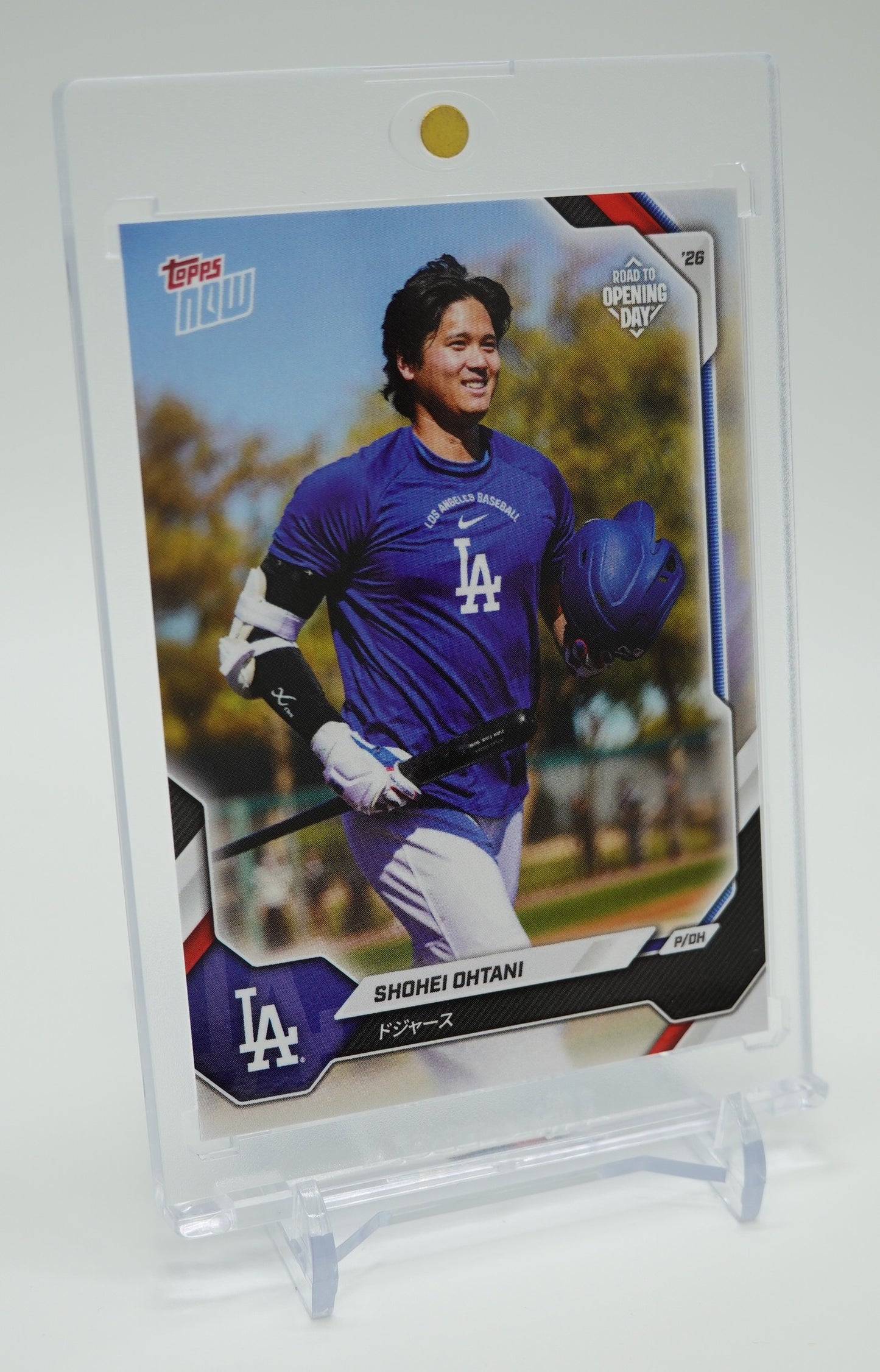 大谷翔平「ドジャース」日本語表記パラレル 2026 Topps NOW Road To Opening Day Japan Edition #OD-271 PR 4,693 Topps Japan限定