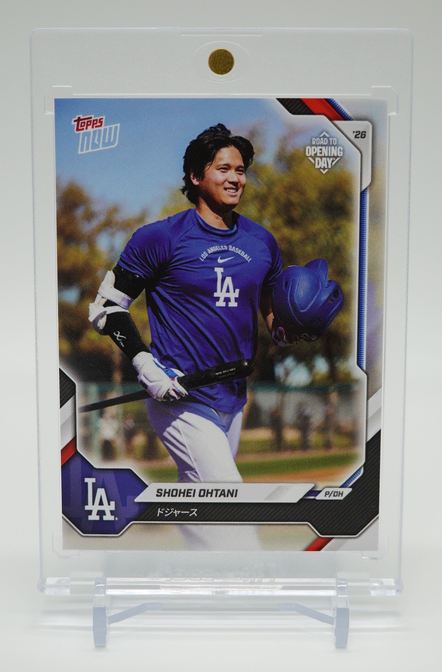 大谷翔平「ドジャース」日本語表記パラレル 2026 Topps NOW Road To Opening Day Japan Edition #OD-271 PR 4,693 Topps Japan限定