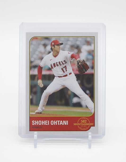 大谷翔平 Topps 582 Montgomery クラブ会員限定配布カード 2022 Topps 582 Montgomery Club Card #18 Shohei Ohtani