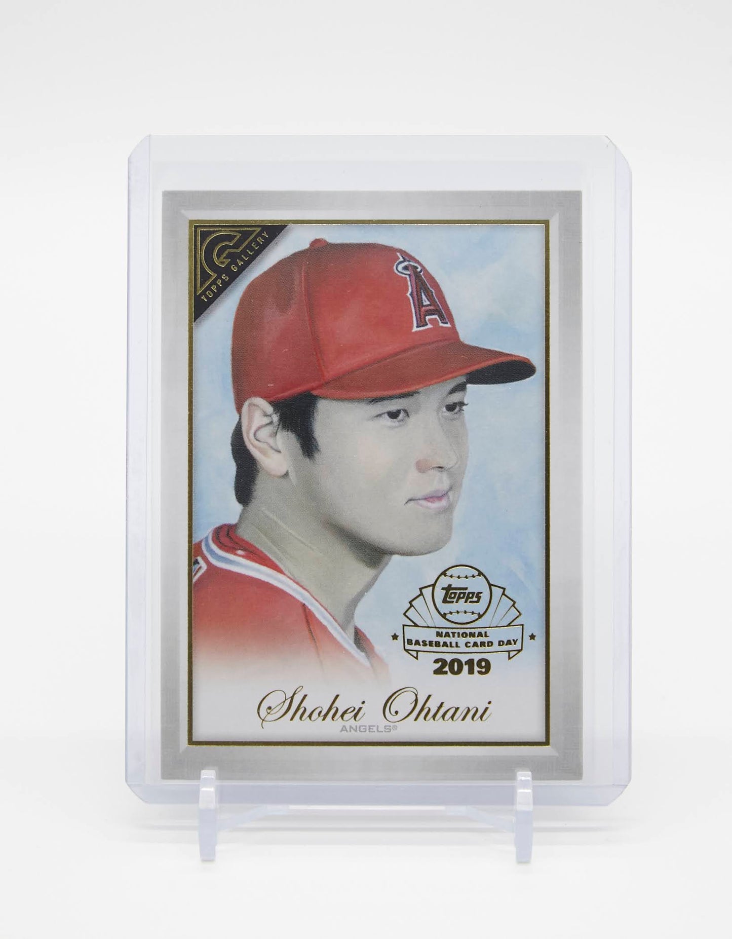 大谷翔平「NBCD」限定配布カード Topps公式プロモ 2019 Topps Gallery National Baseball Card Day #GP-SO Shohei Ohtani